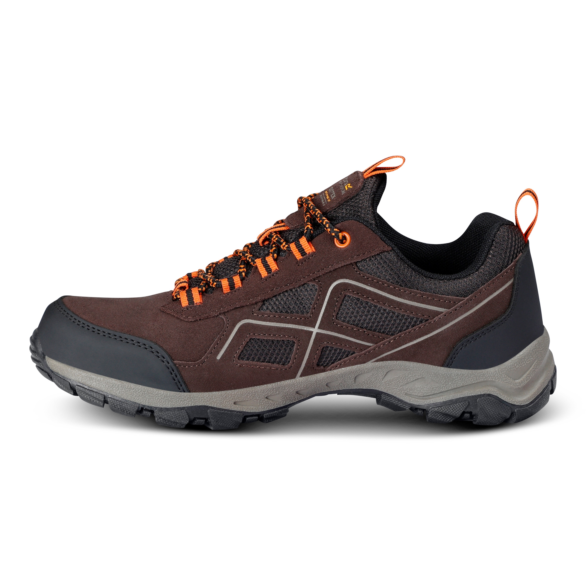 Men's Vendeavour Suede Low Walking Shoes | Peat Blaze Orange