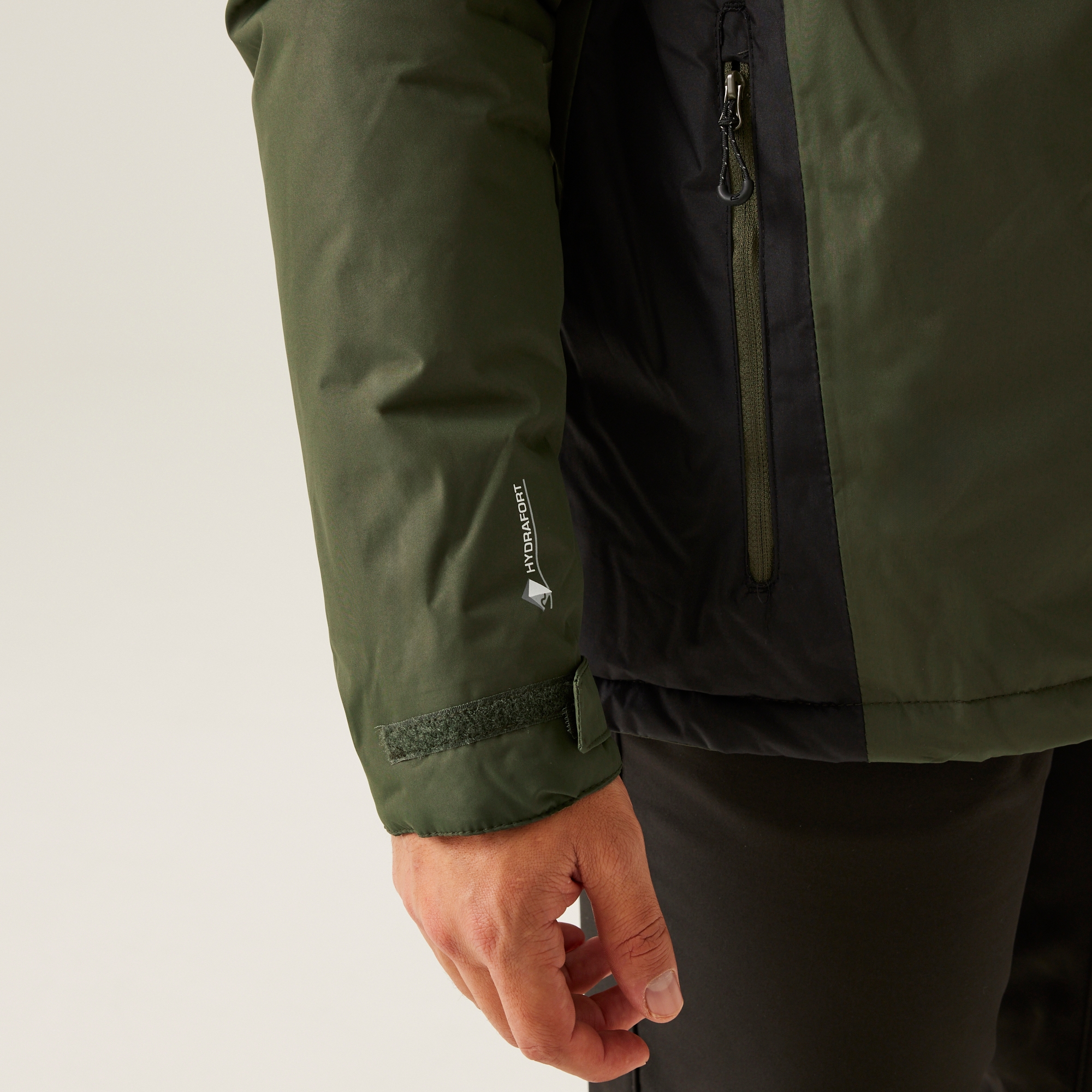 Men's Thornridge II Waterproof Insulated Jacket | Dark Khaki Black