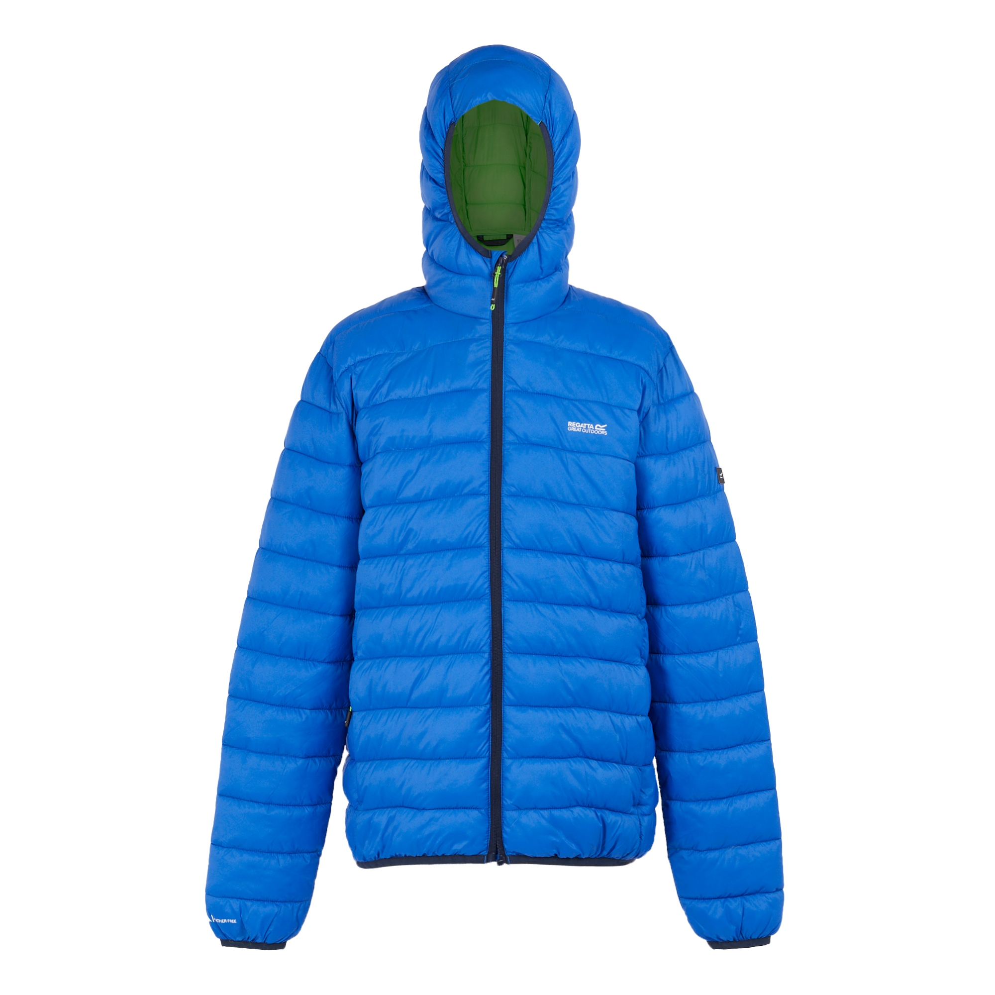 Men's Hooded Marizion Padded Jacket | Olympian Blue Green Flash