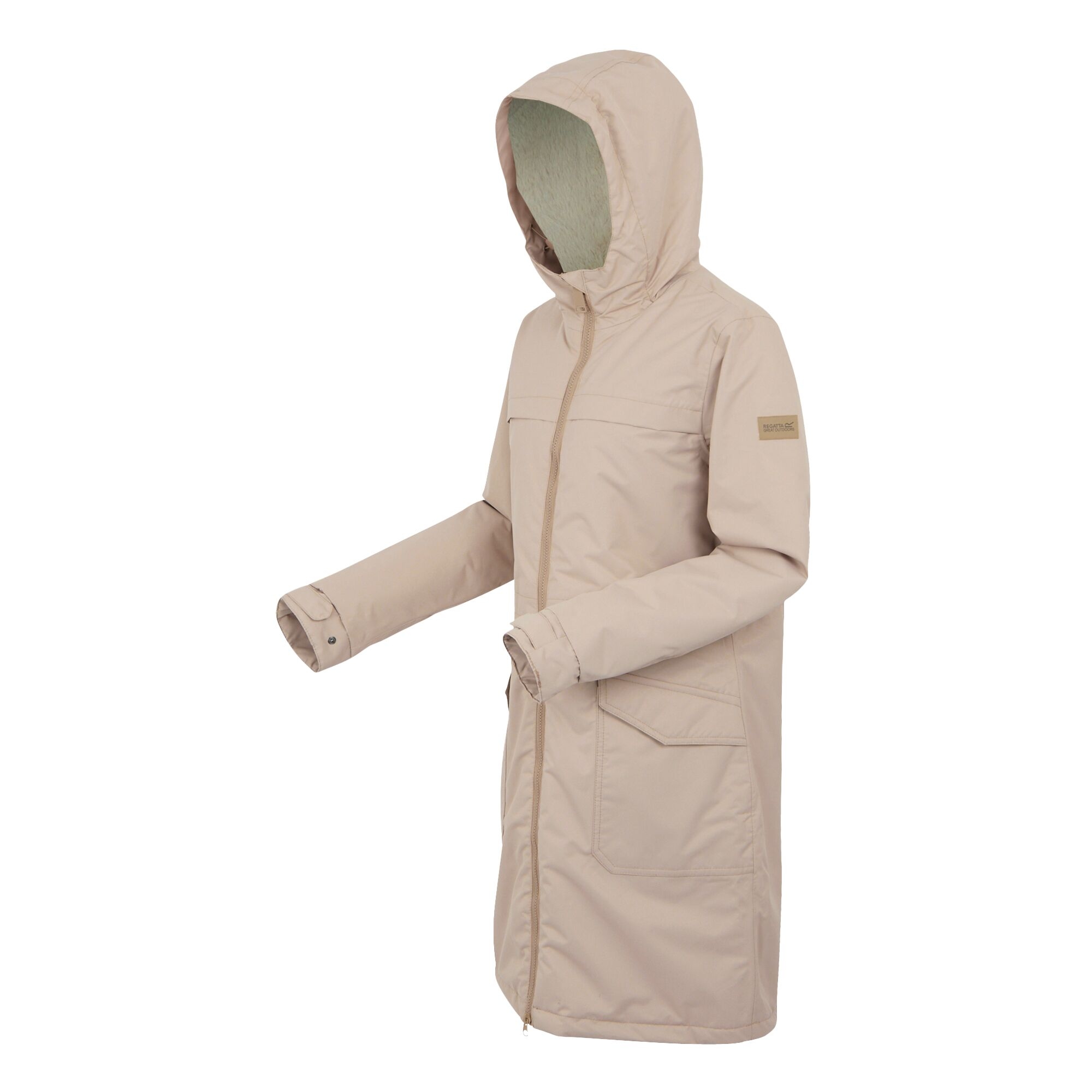 Women's Romine II Waterproof Parka Jacket | Warm Taupe Light Vanilla