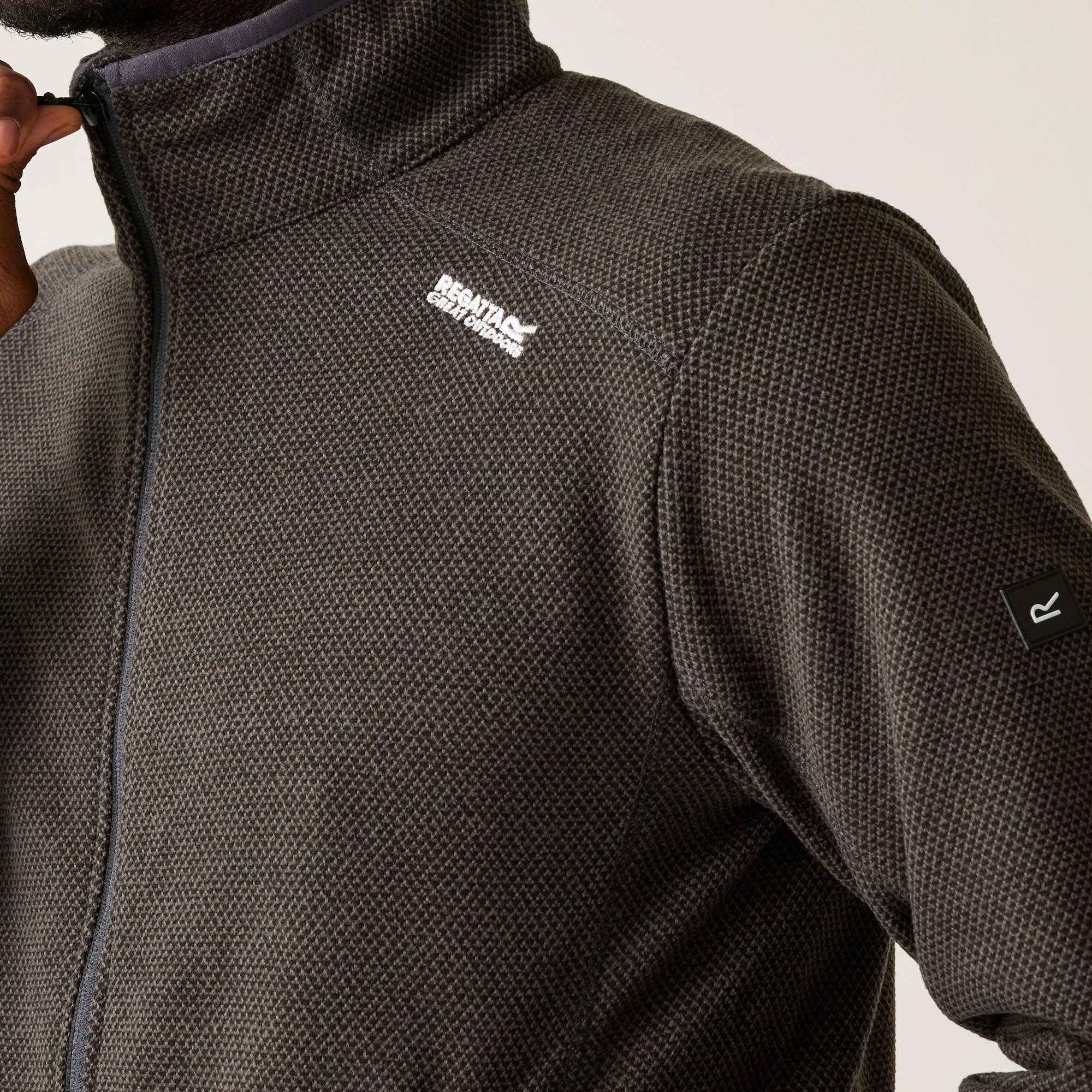 Men's Torrens Full Zip Midweight Fleece | Black