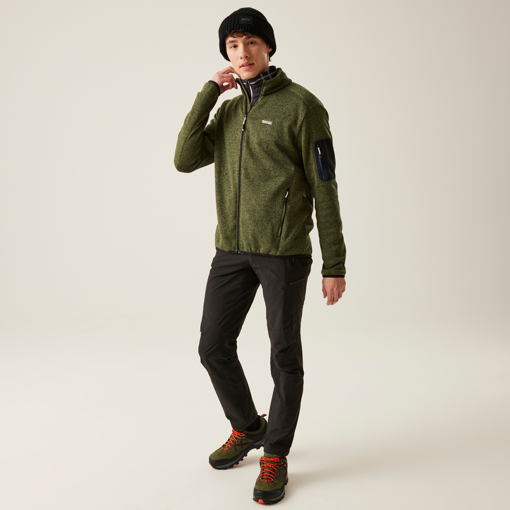 Men's Newhill Full Zip Fleece | Nephrite Green