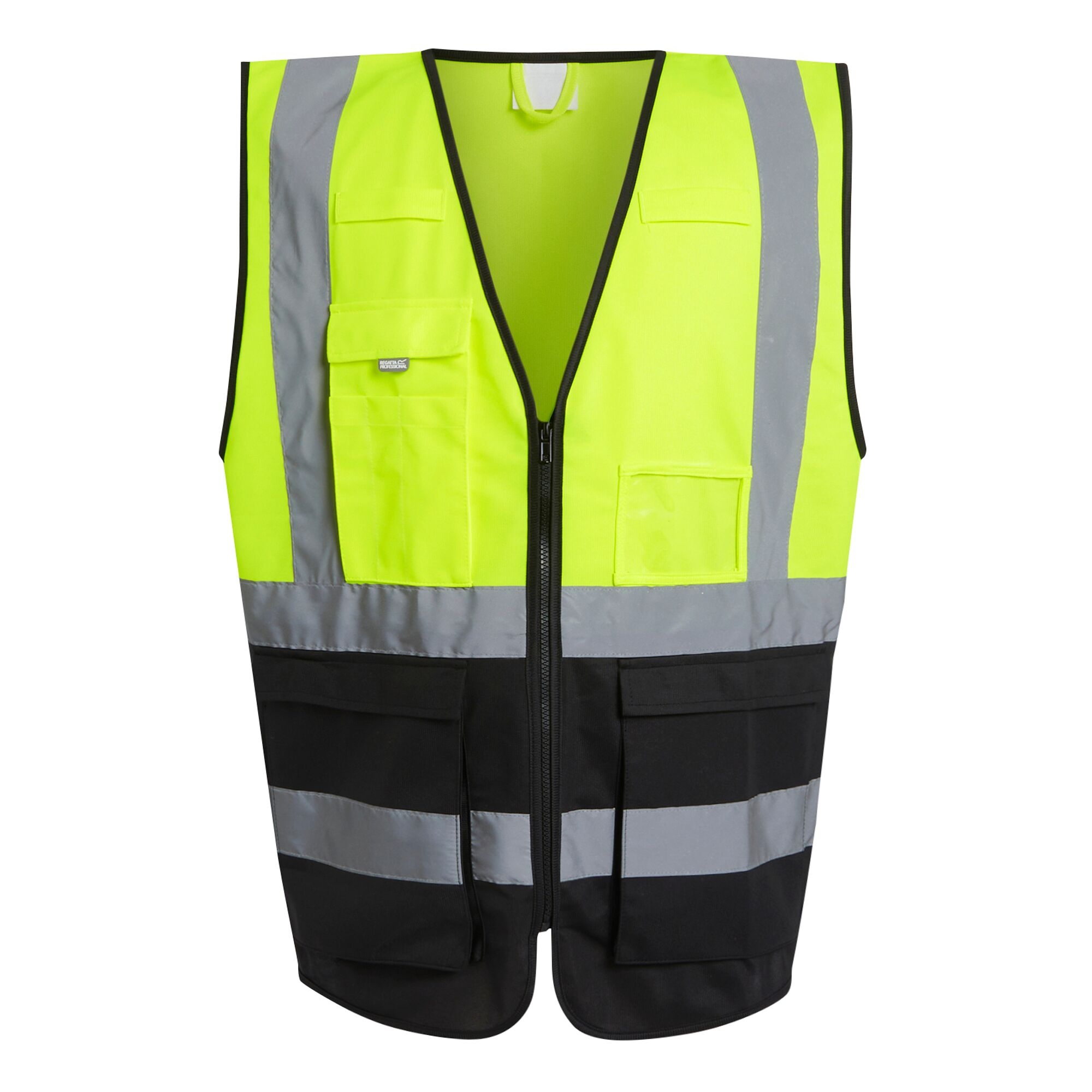 Men's Pro HI-VIS Executive Vest | Yellow Black