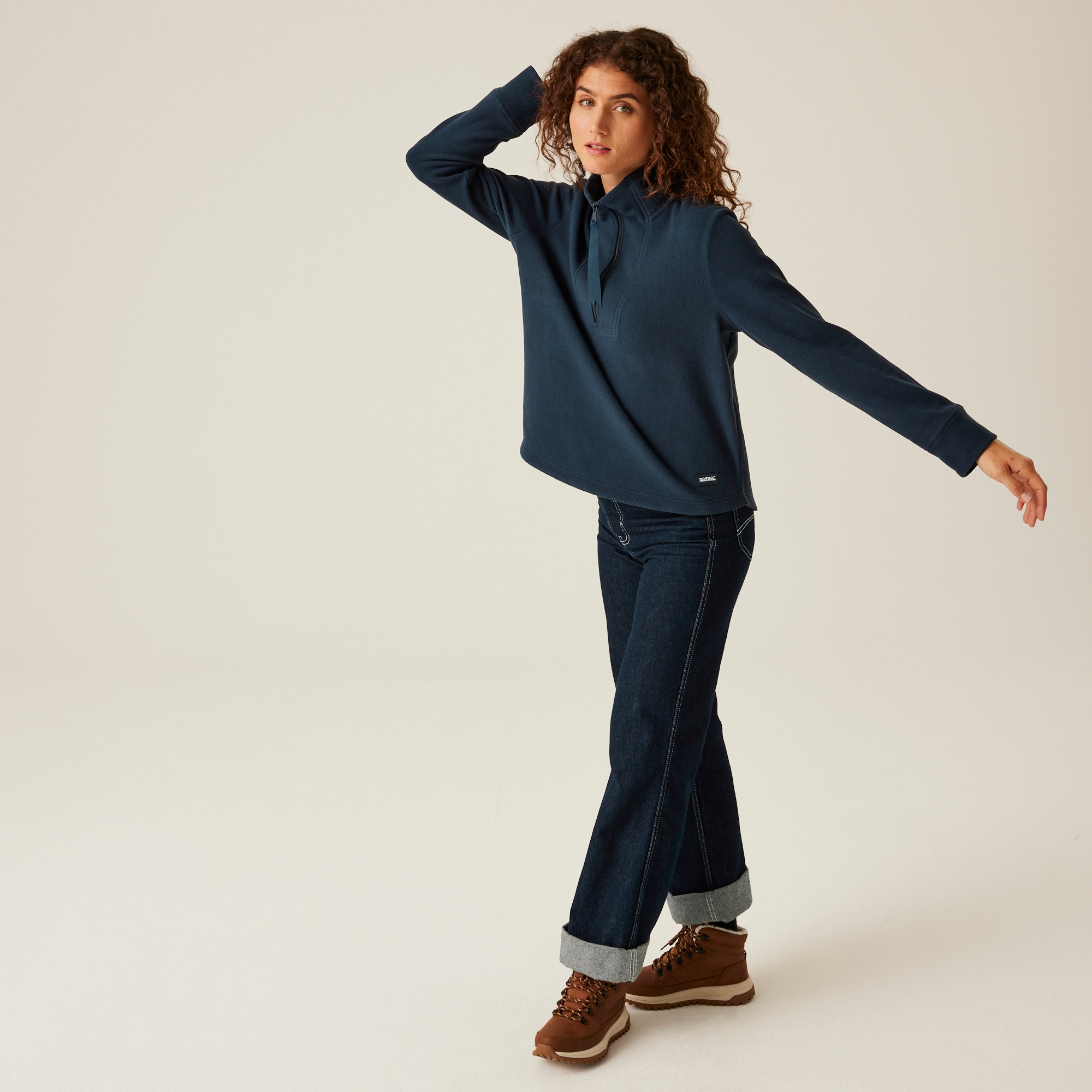 Women's Juliette Half Zip Fleece | Navy
