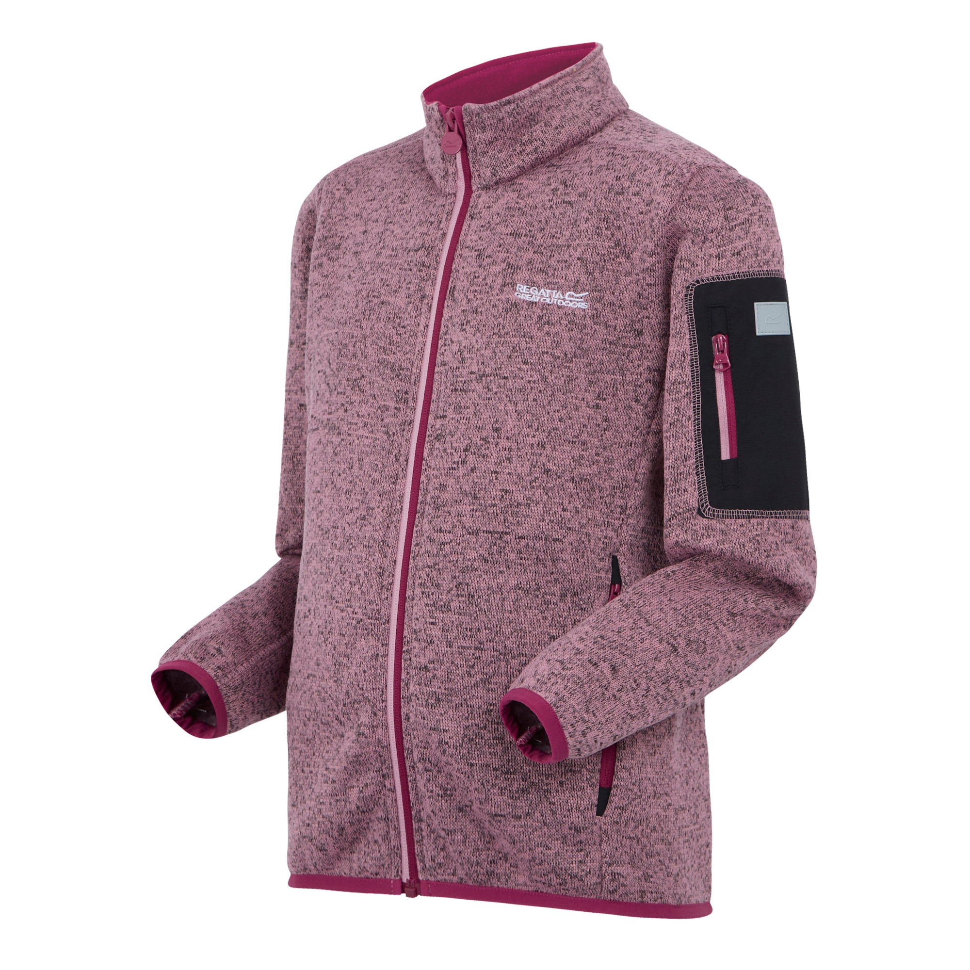 Kids' Newhill Full Zip Fleece | Lilas Beaujolais