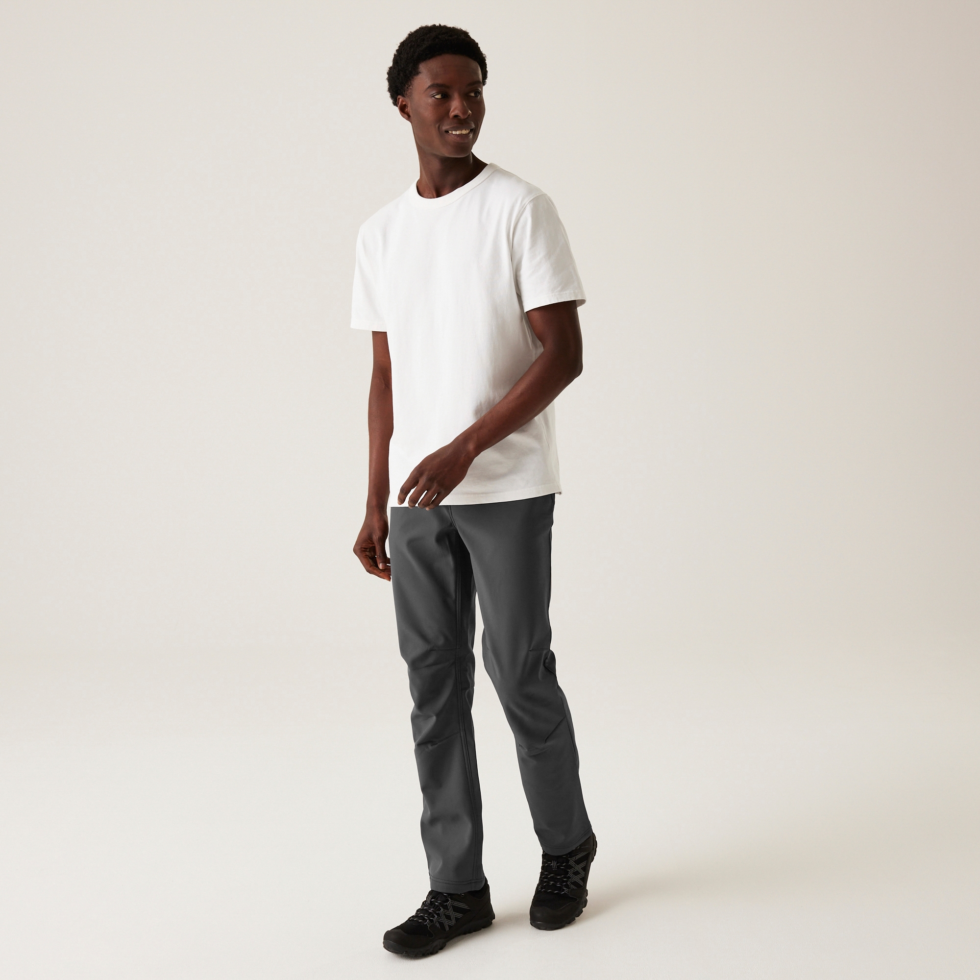 Men's Fenton Softshell Walking Trousers | Seal Grey