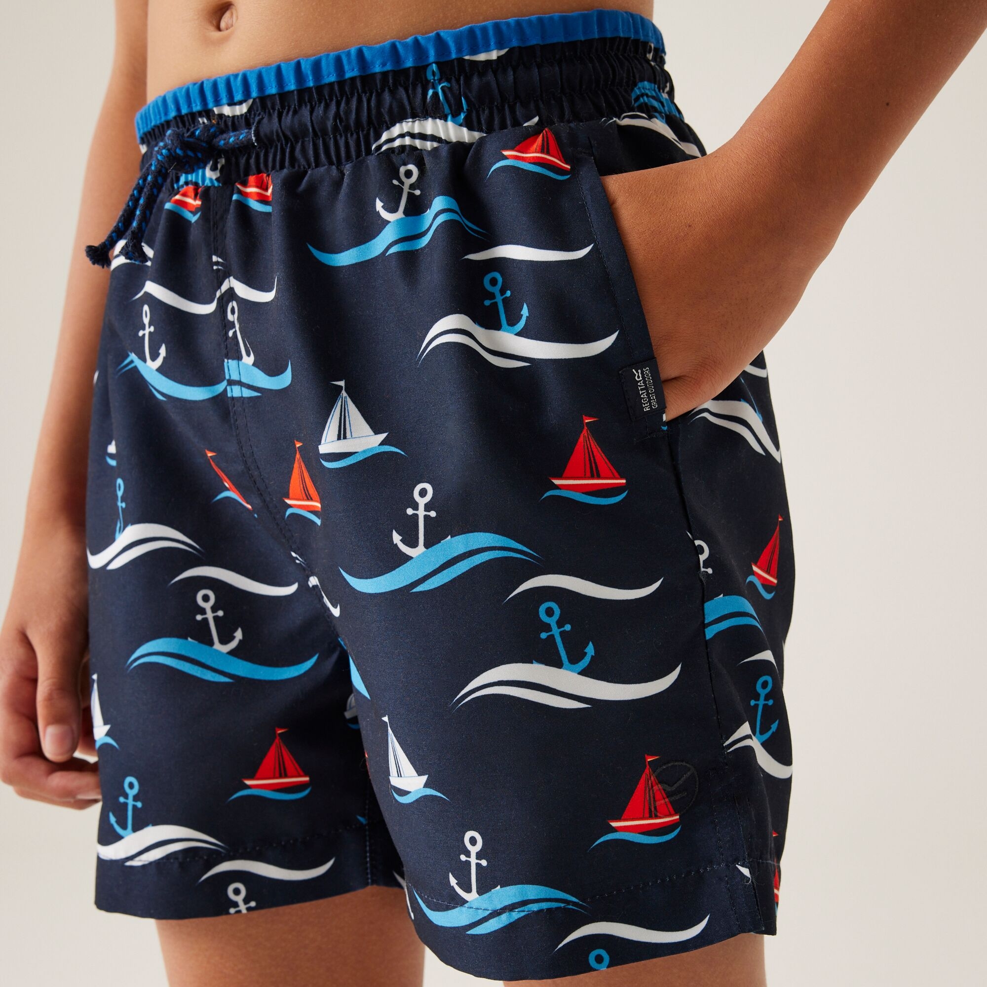 Kids' Skander III Swim Shorts | Navy Boat