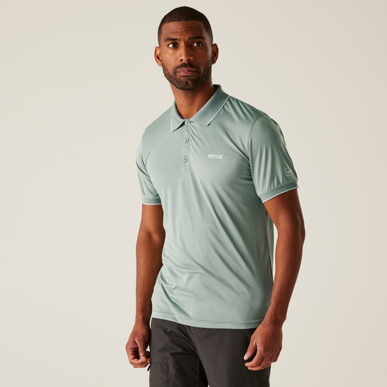 Men's Remex II Jersey Polo Shirt | Glacier Solid