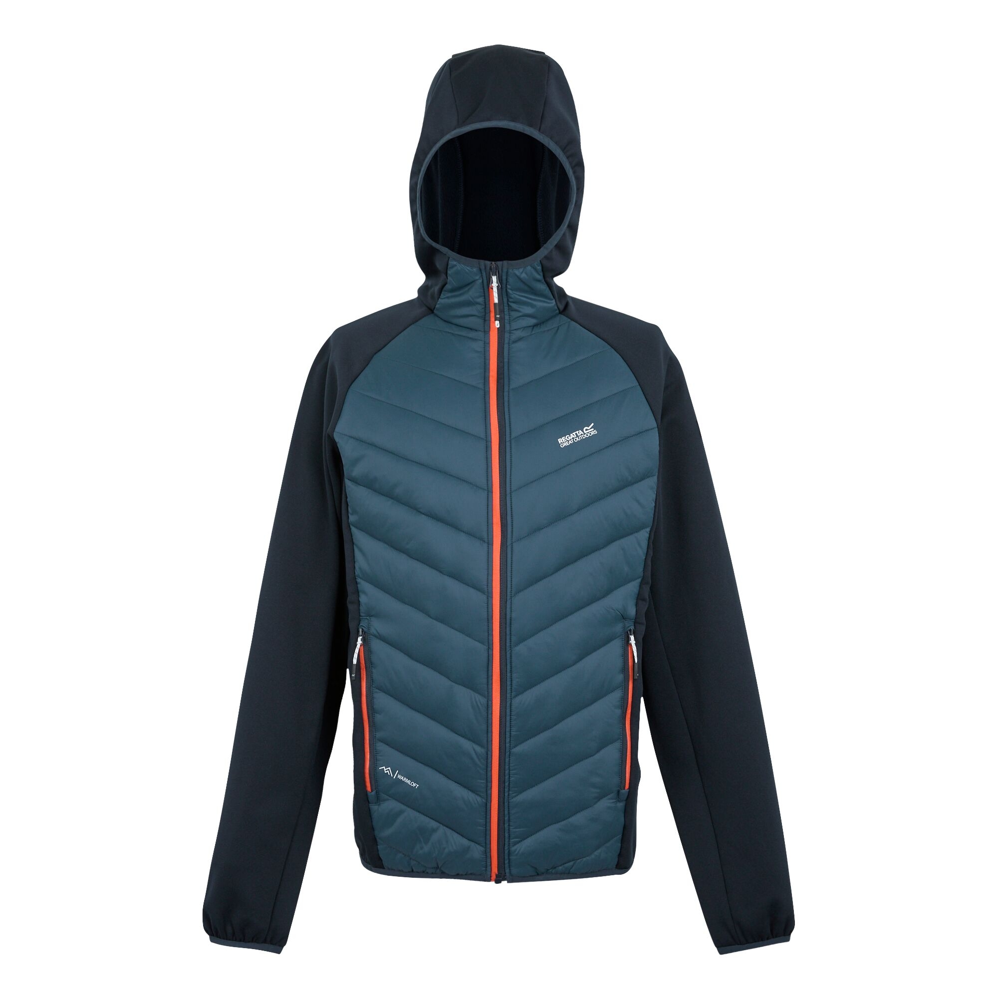 Men's Andreson VIII Hybrid Jacket | Moonlight Denim Navy Tangerine Tango