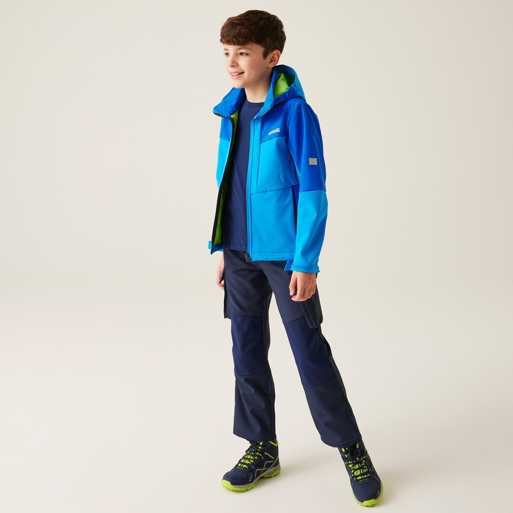 Kids' Haydenbury II Softshell Jacket | Hydro Blue Olympian Blue