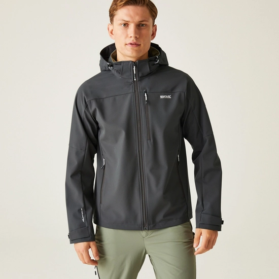 Men's Arana Softshell Jacket | Treetop Black