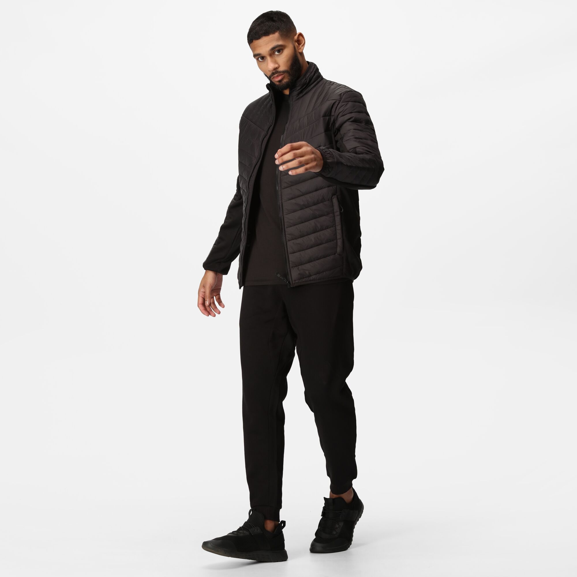 Men's Tourer Hybrid Jacket | Black