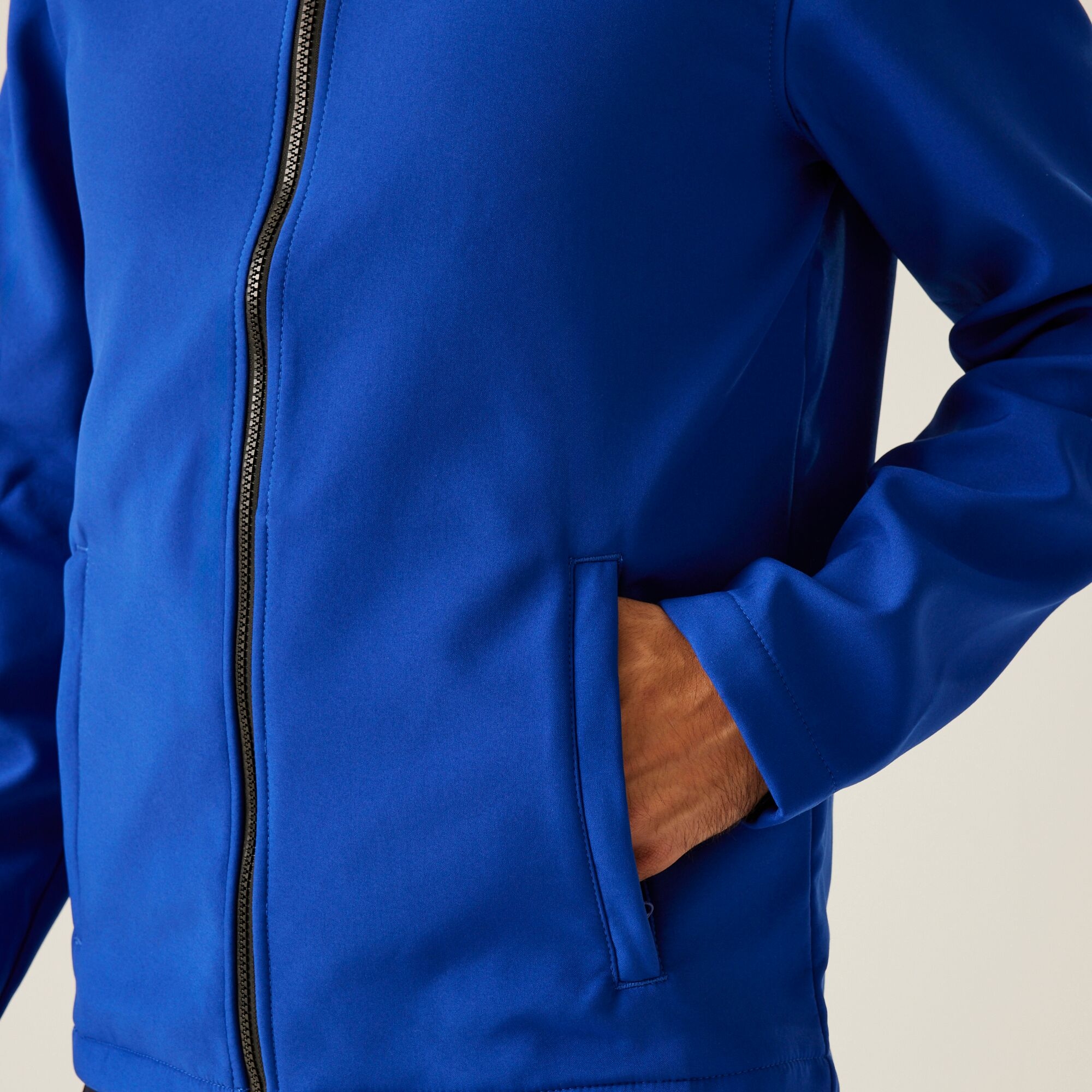 Men's Ablaze Printable Softshell Jacket | New Royal Black