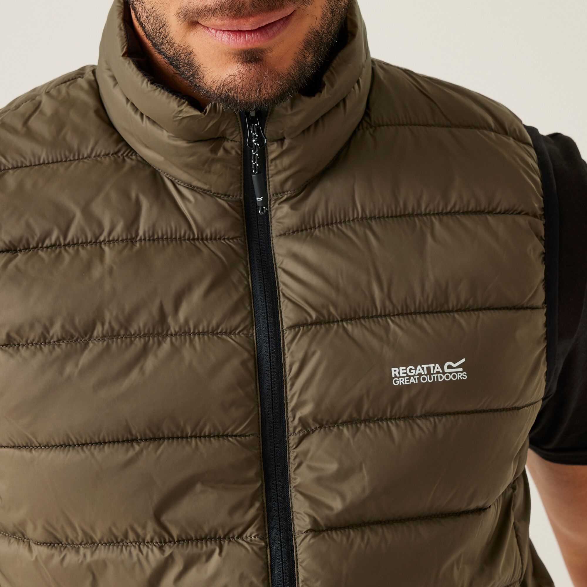Men's Marizion Padded Gilet | Crocodile