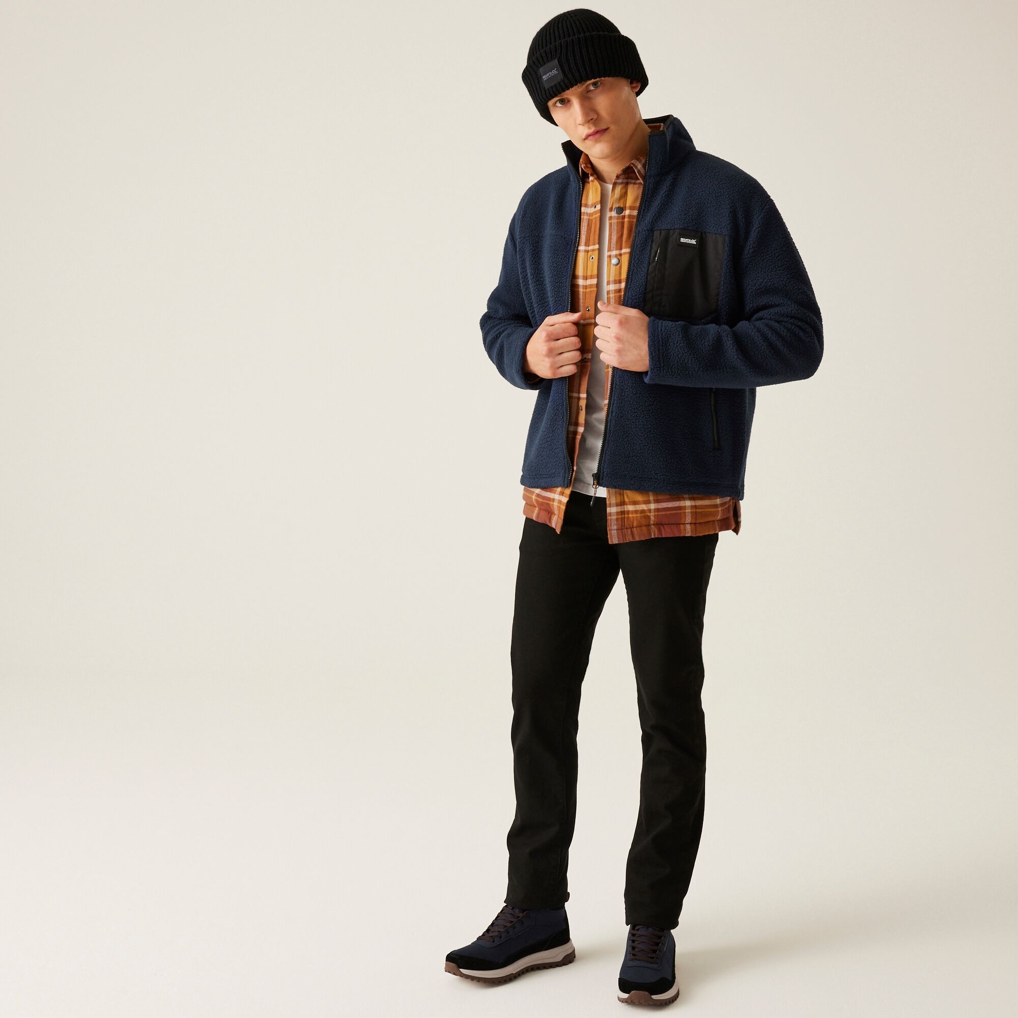 Men's Frankie Borg Fleece | Navy
