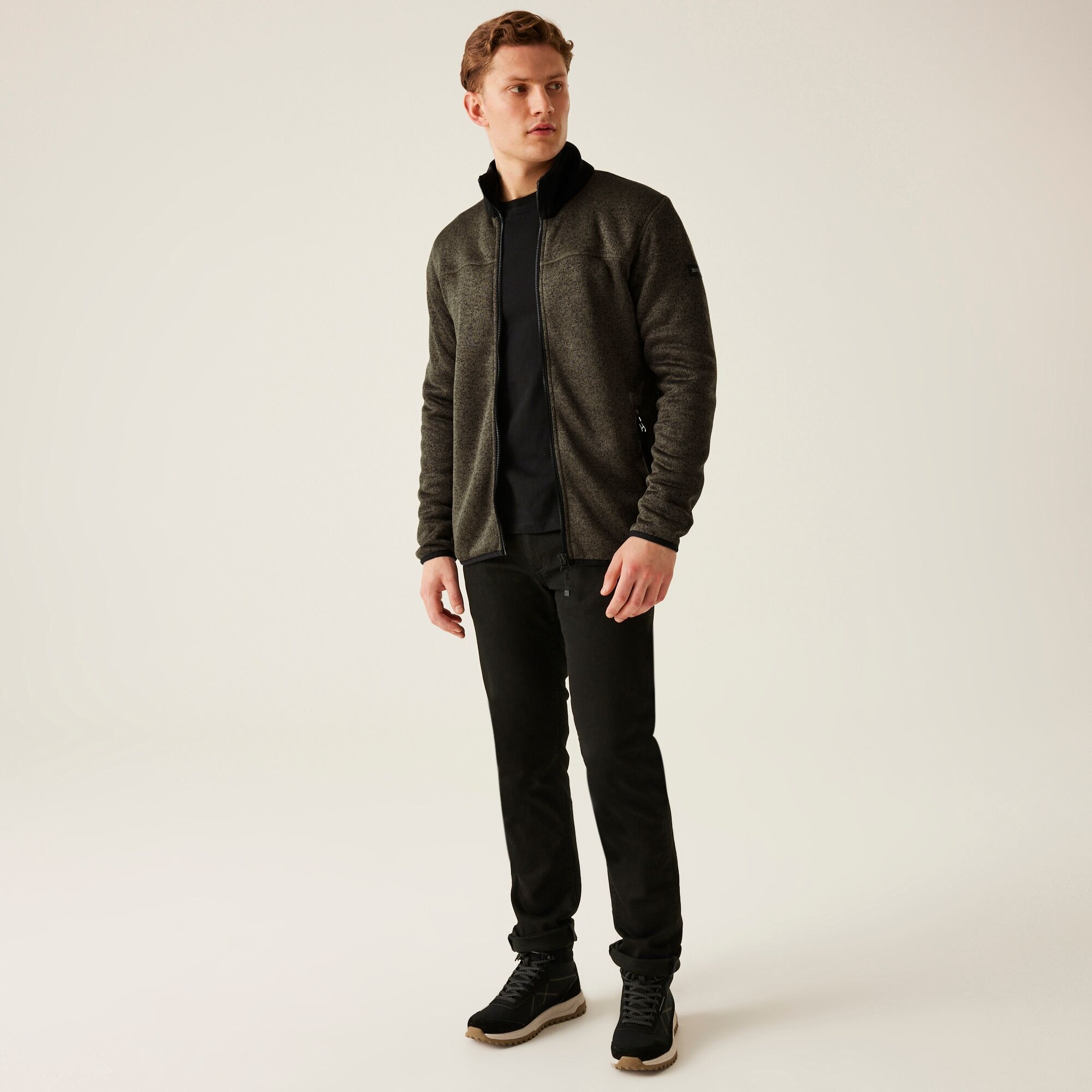 Men's Branleigh Full Zip Fleece | Crocodile Marl
