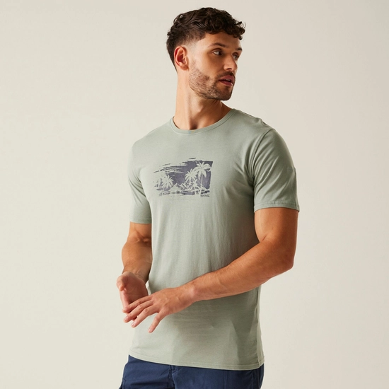 Men's Cline IX T-Shirt | Red Ochre