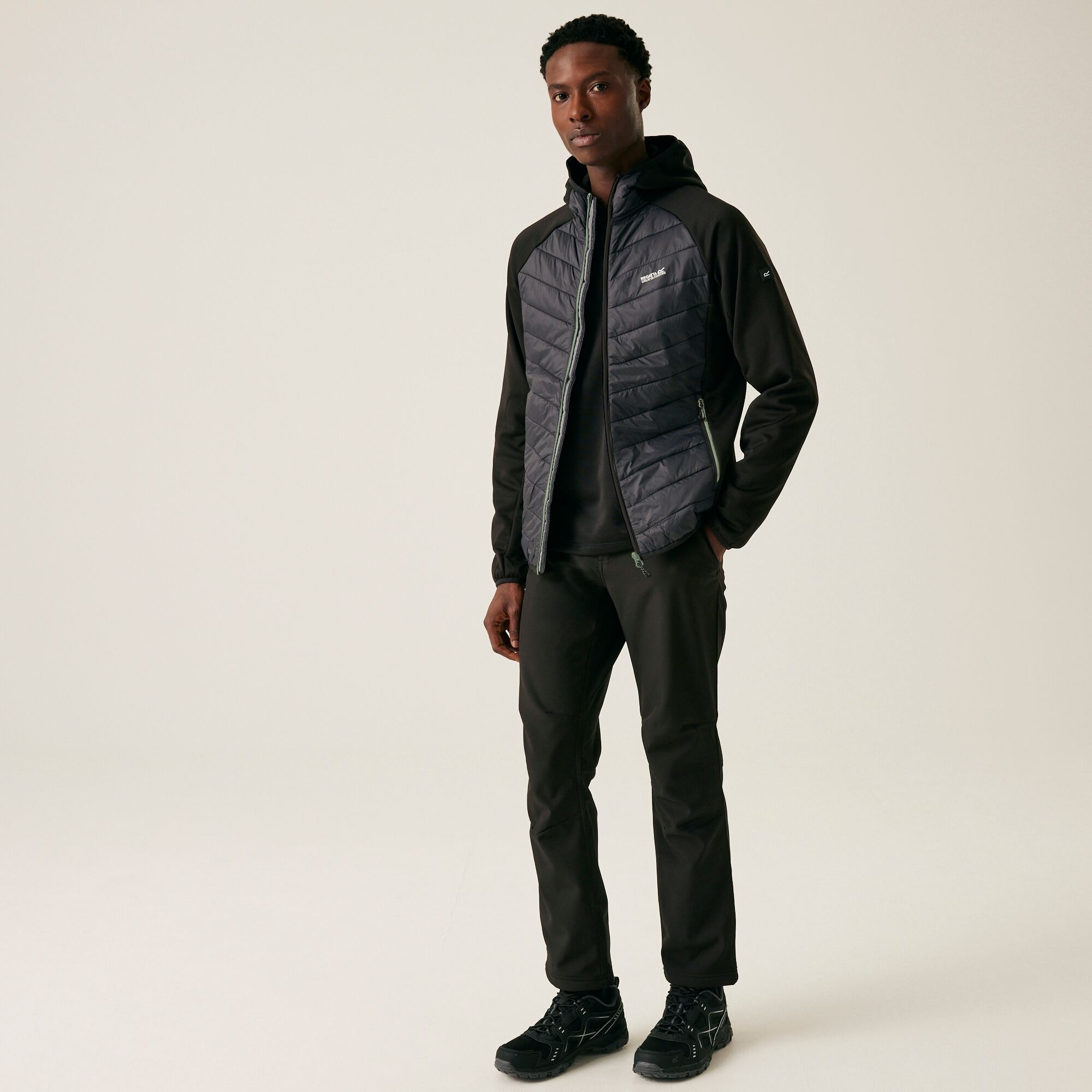 Men's Andreson VIII Hybrid Jacket | Ash Black
