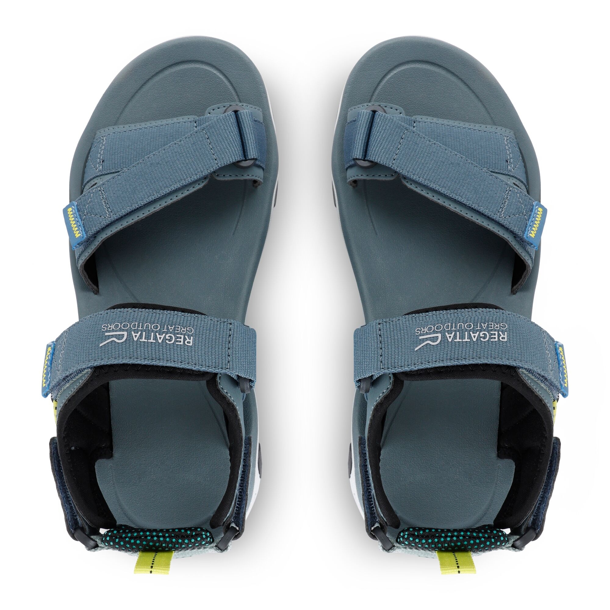 Men's Blaze Sandals | Grey Wild Lime