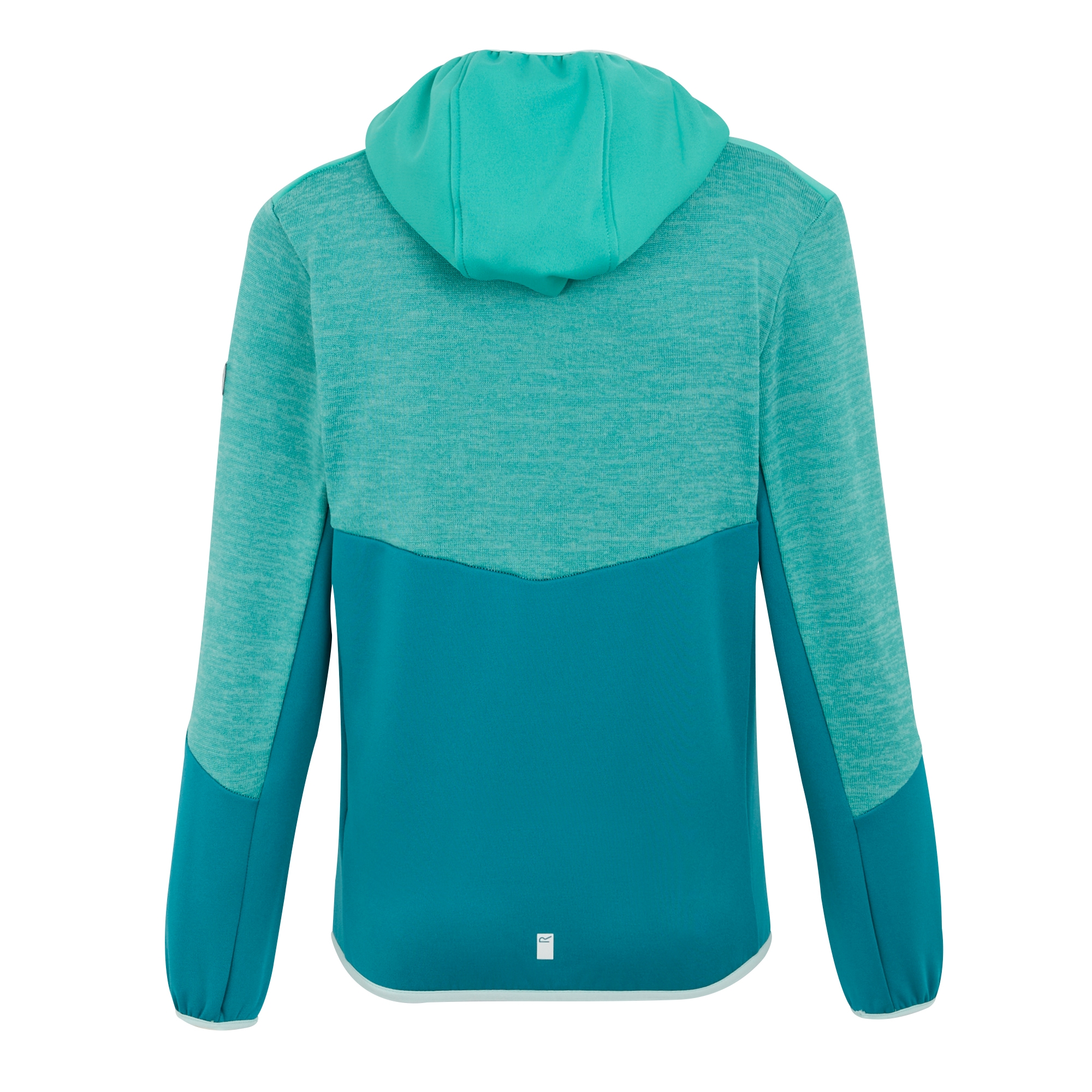 Kids' Dissolver X Full Zip Fleece | Exotic Plume Turquoise Icy Morn