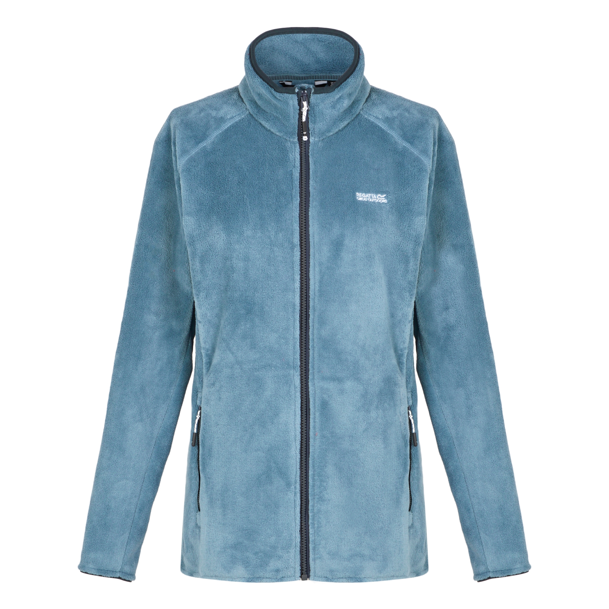 Women's Lakara Fluffy Full Zip Fleece | Coronet Blue