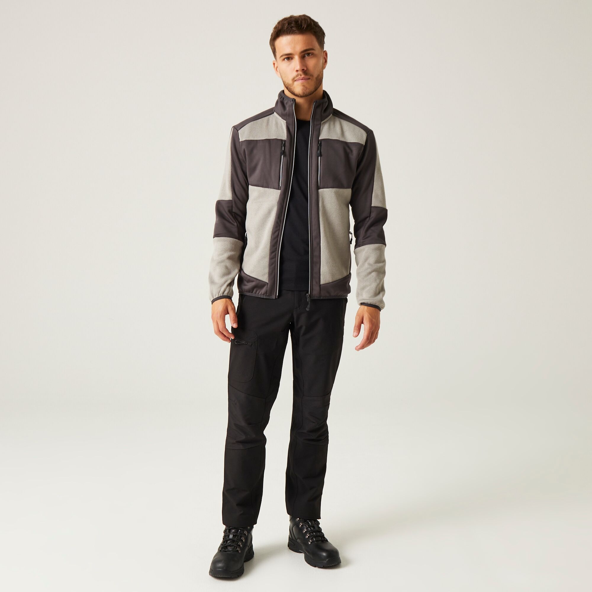Men's E-Volve Stretch Midlayer | Mineral Grey Ash