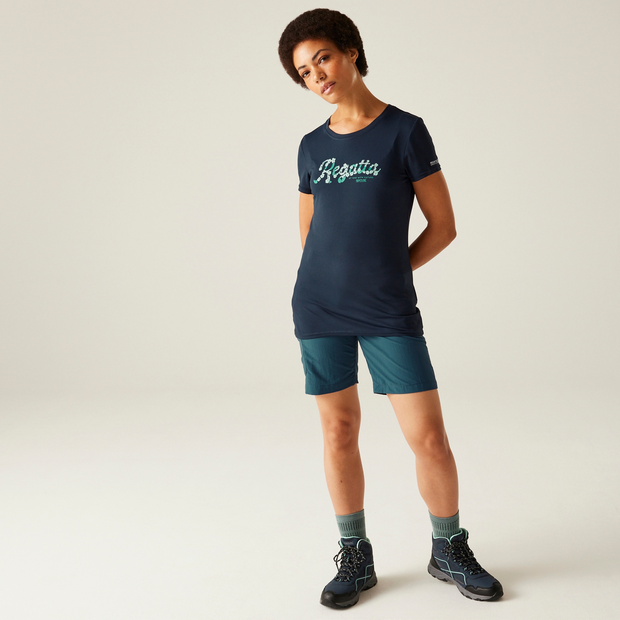 Women's Fingal Stretch T-Shirt | Navy