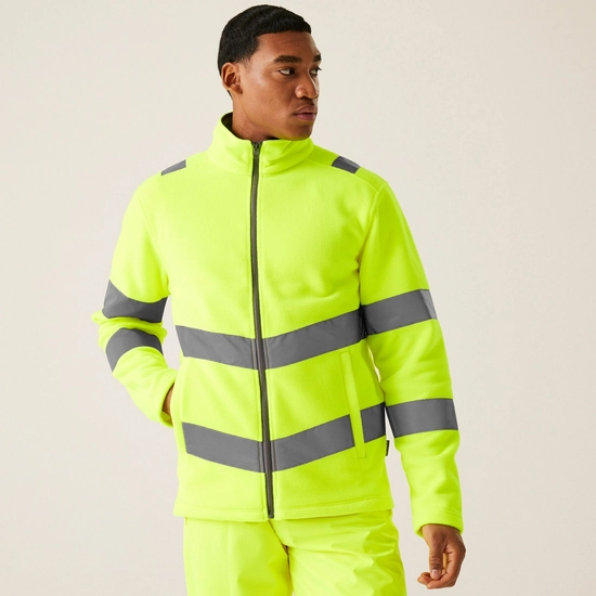 Men's Hi-Vis Pro Contract Thor Fleece | Yellow