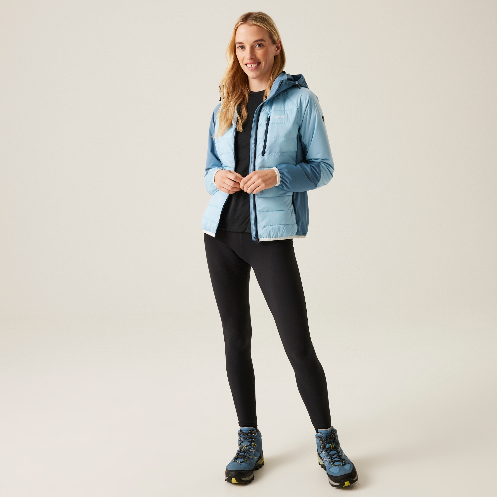 Women's Pro Hybrid Jacket | Clear Sky Coronet Blue