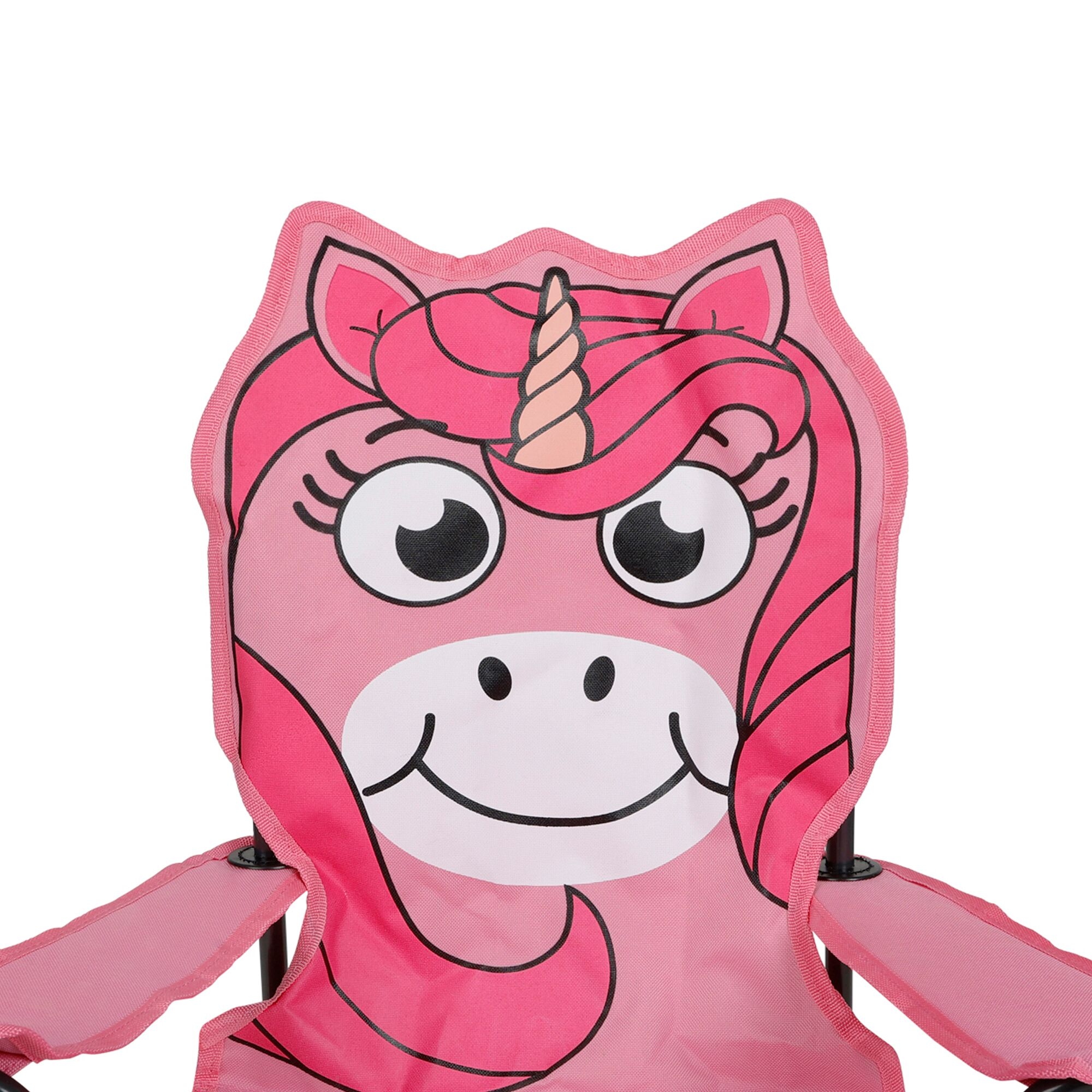 Kids Animal Camping Chair | Luna The Unicorn Sweet Pink