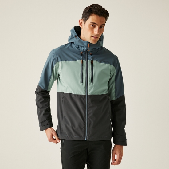 Men's Maland II Waterproof Jacket | Glacier Stormy Weather Ash