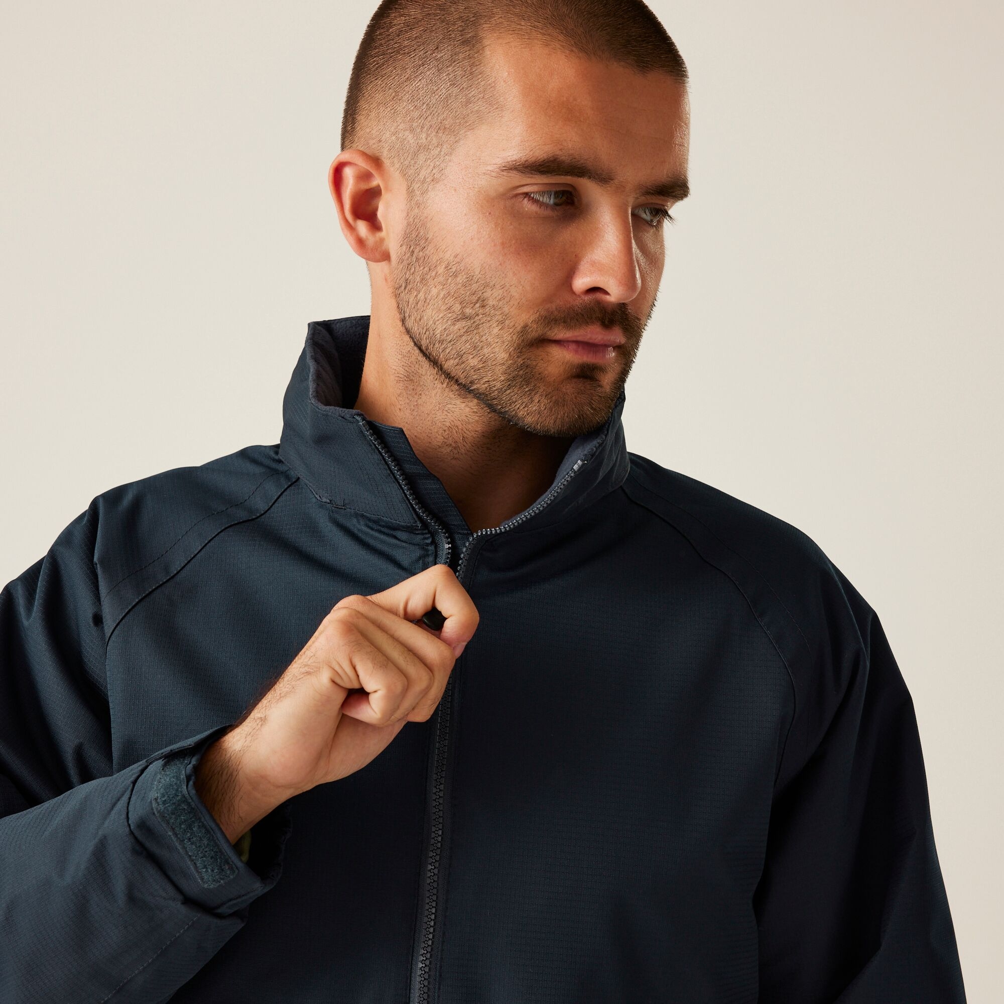 Men's Hudson Fleece Lined Waterproof Insulated Jacket | Navy