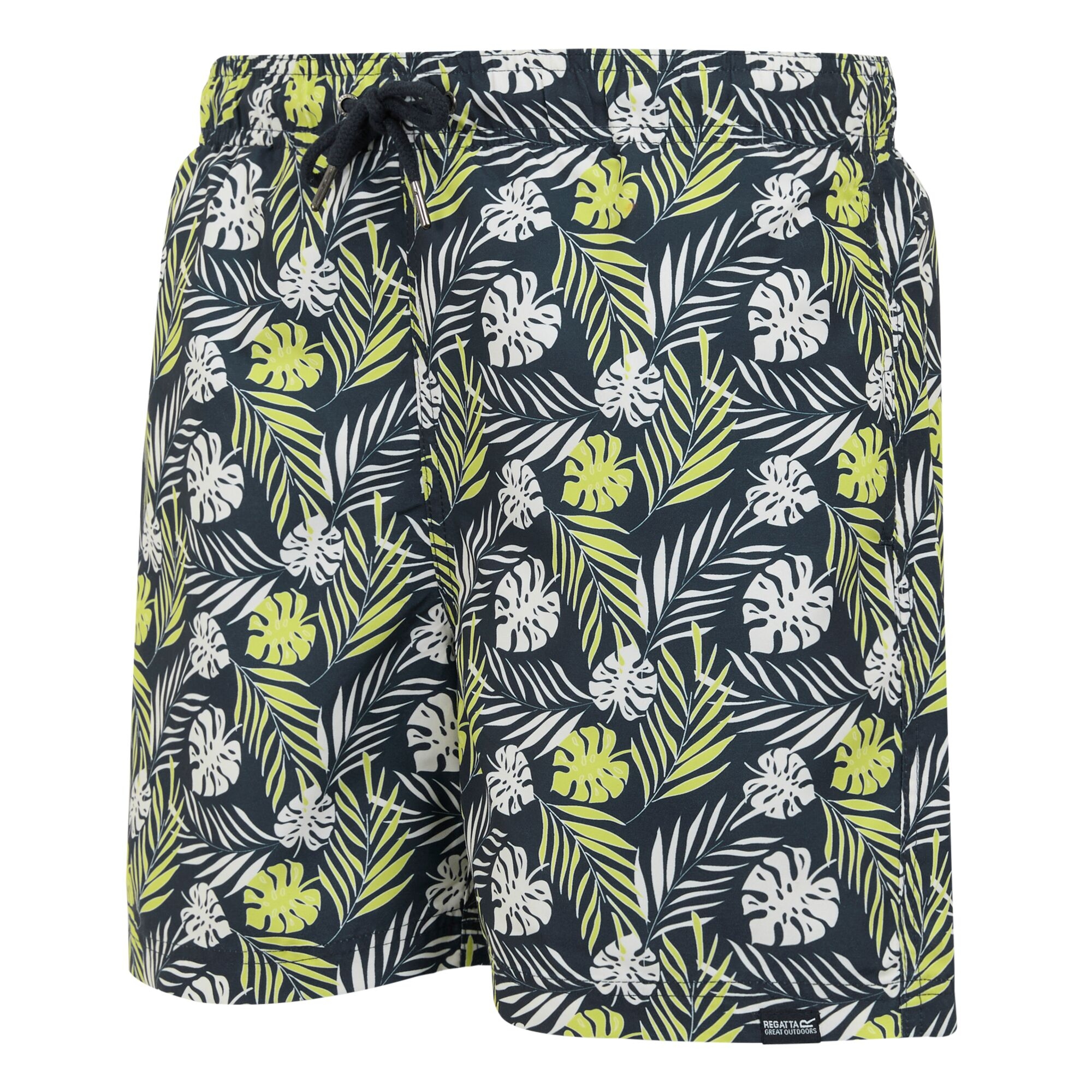 Men's Loras Swim Shorts | Navy Leaf