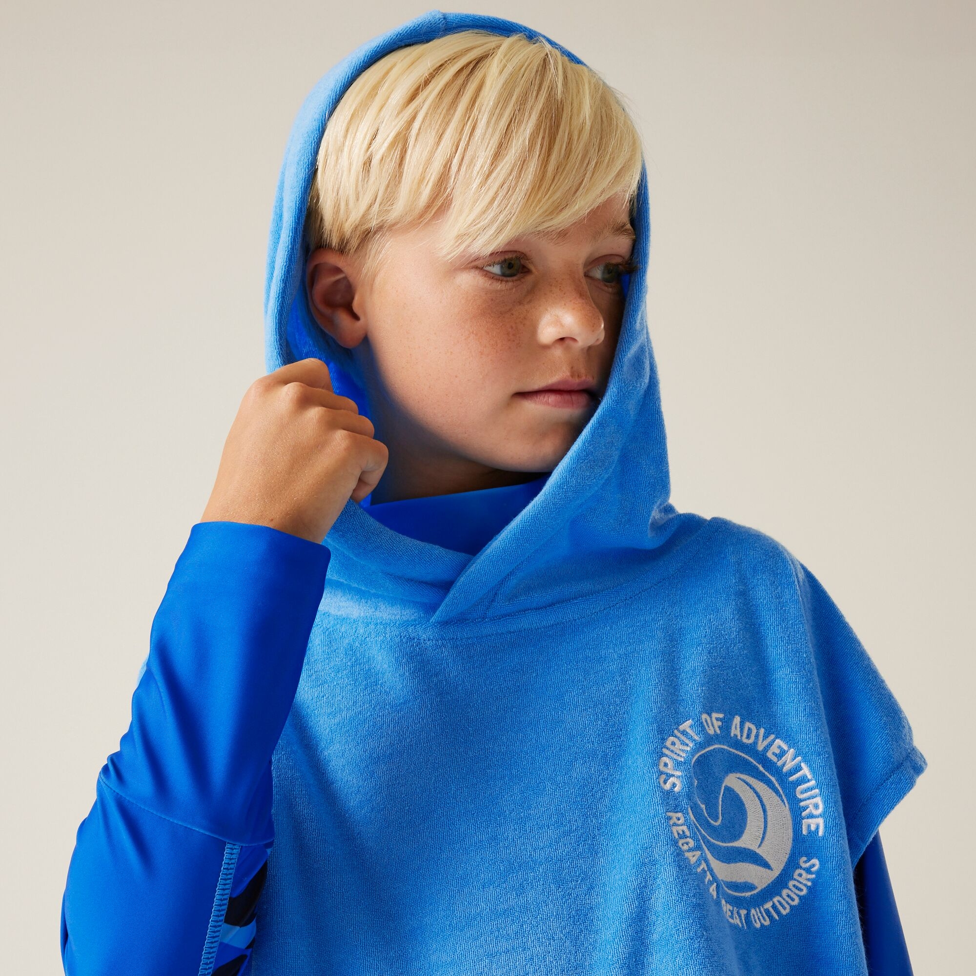 Kids' Towel Robe II | Elysium Blue Blue Camo