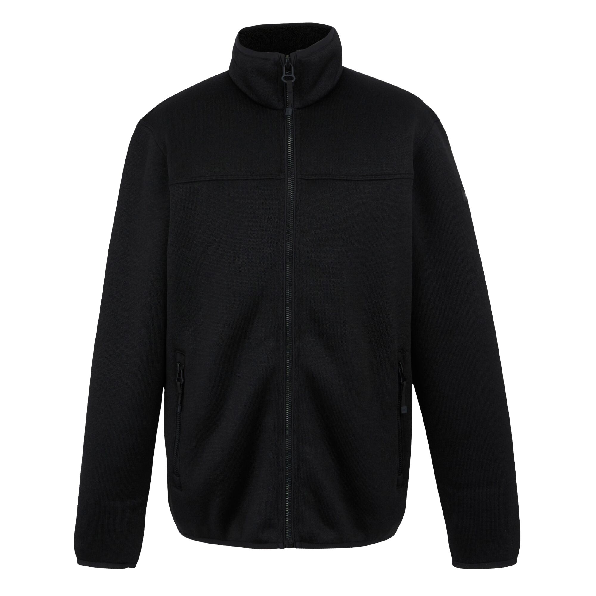 Men's Branleigh Full Zip Fleece | Black Marl