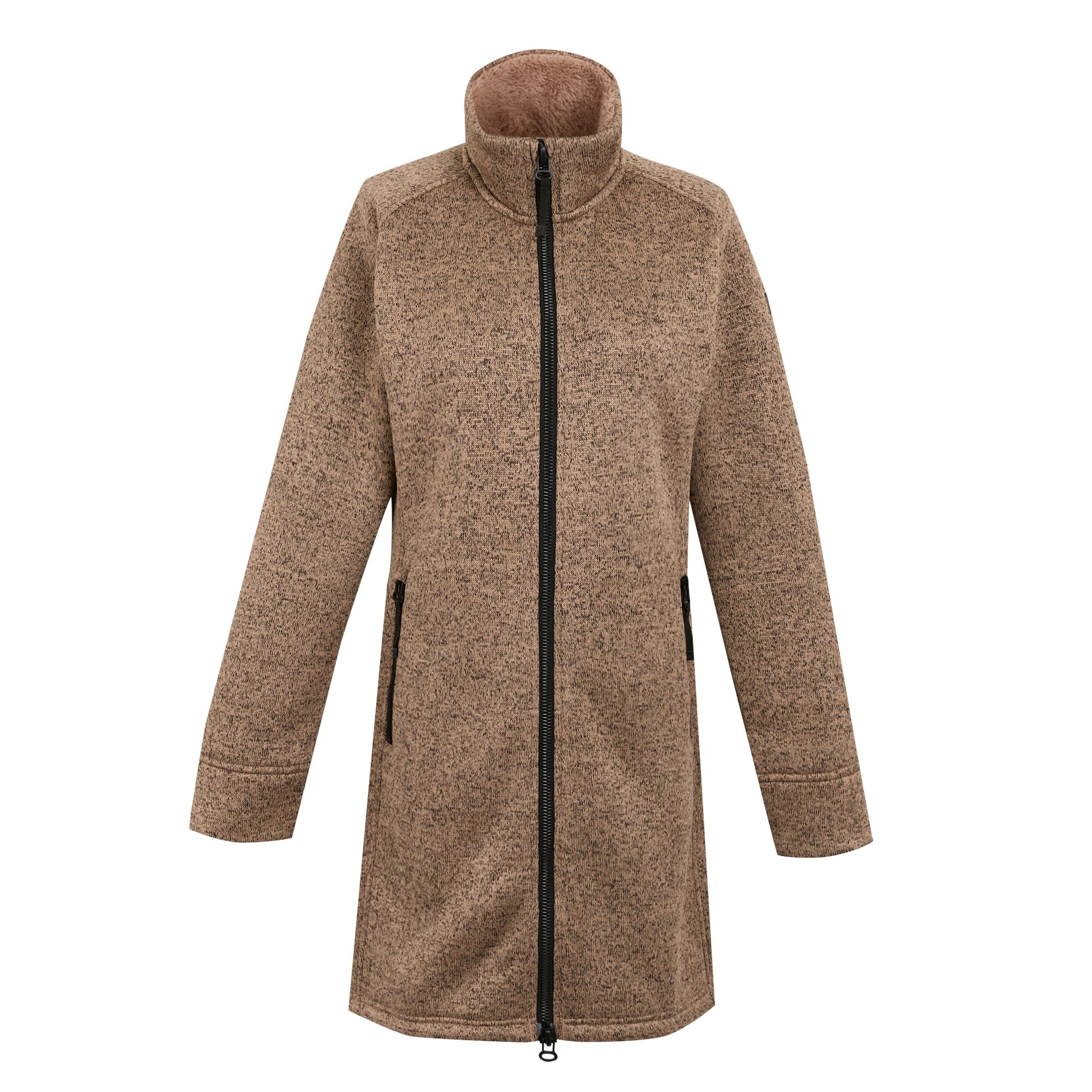 Women's Emilide Longer Length Fleece | Warm Taupe