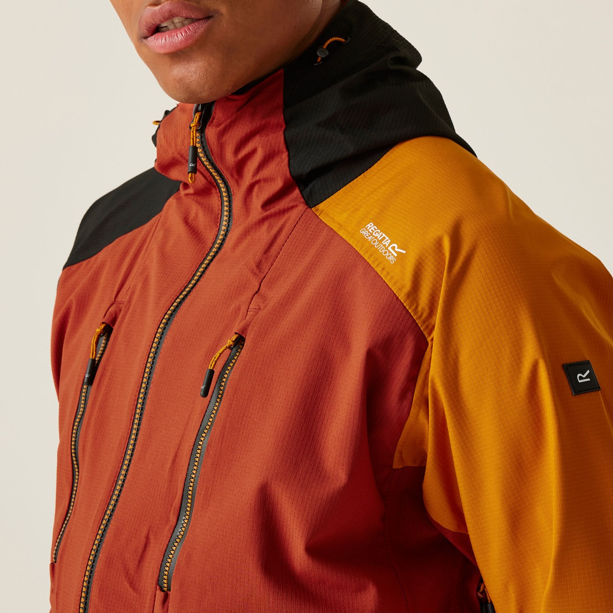 Men's Sacramento X 3-in-1 Jacket | Red Ochre Black
