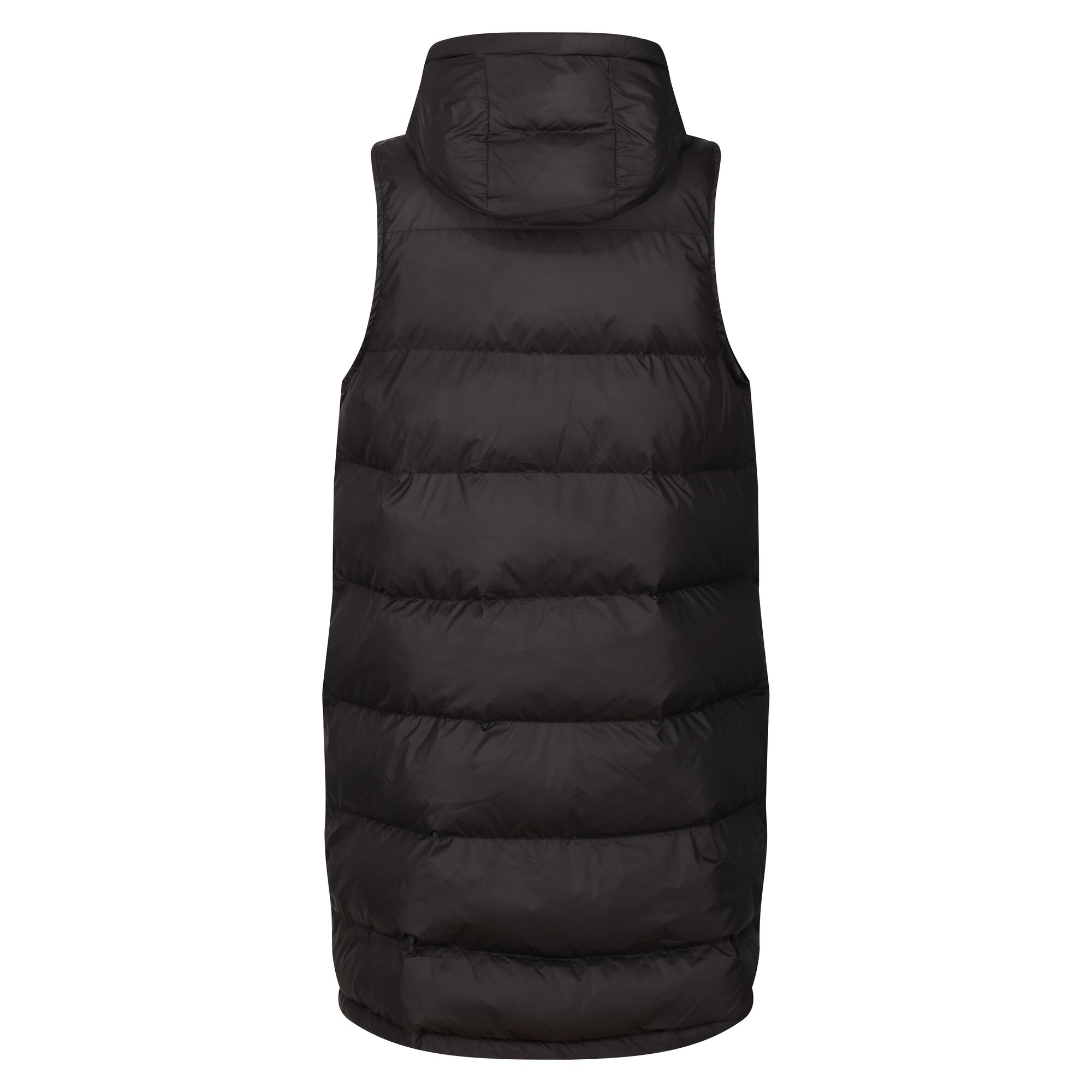 Women's Ganella Quilted Longline Gilet | Black