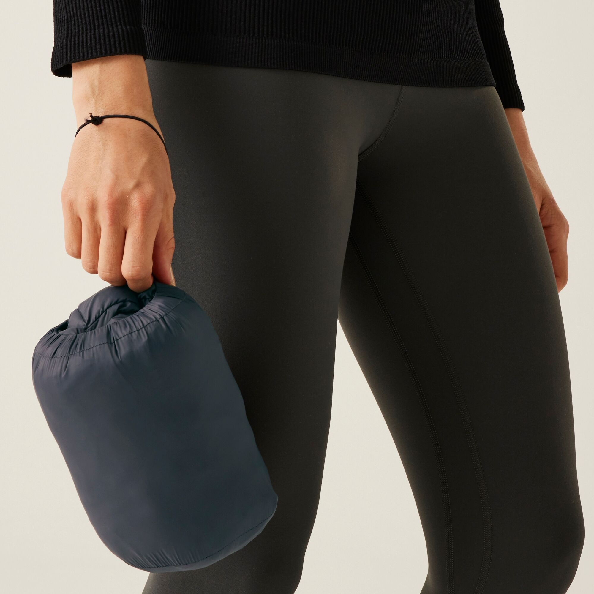 Women's Firedown Baffled Quilted Jacket | Seal Grey