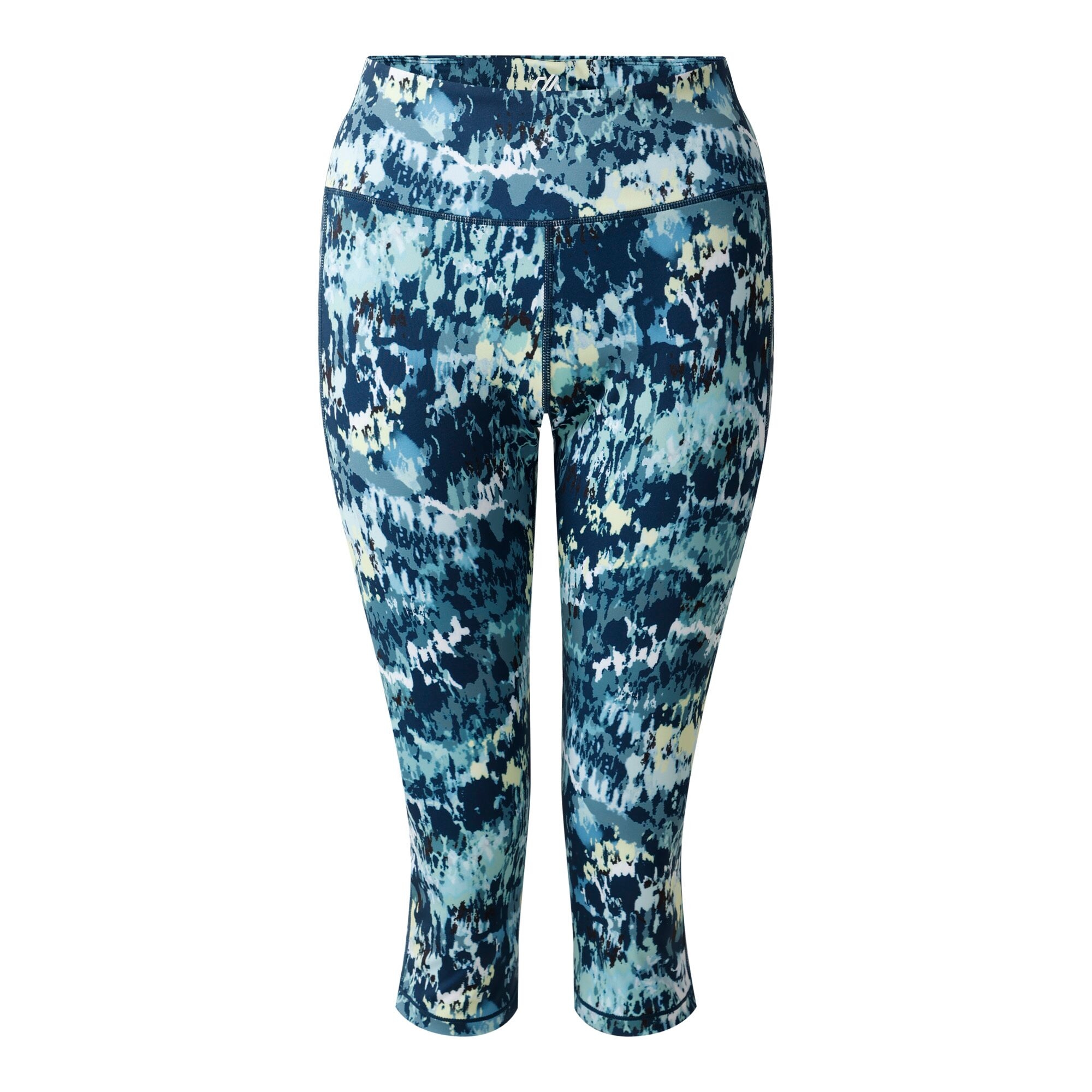 Women's Influential II 3/4 Leggings | Mist Dash Print