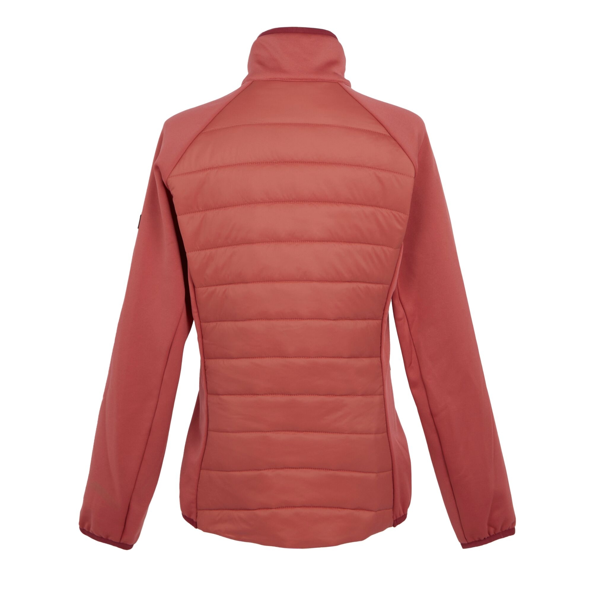 Women's Clumber V Hybrid Jacket | Mineral Red Rumba Red