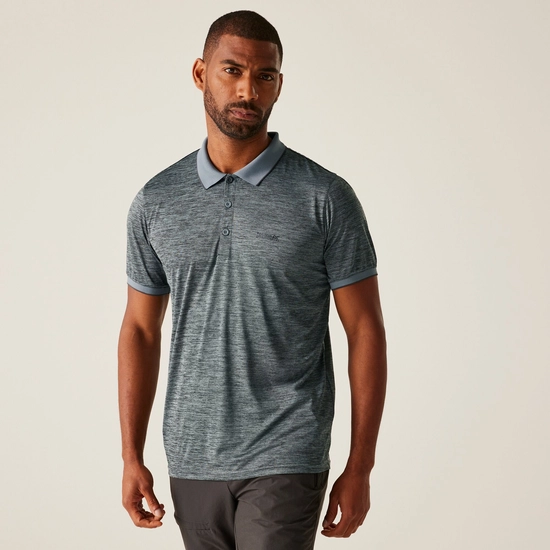 Men's Remex II Jersey Polo Shirt | Nephrite Green Solid