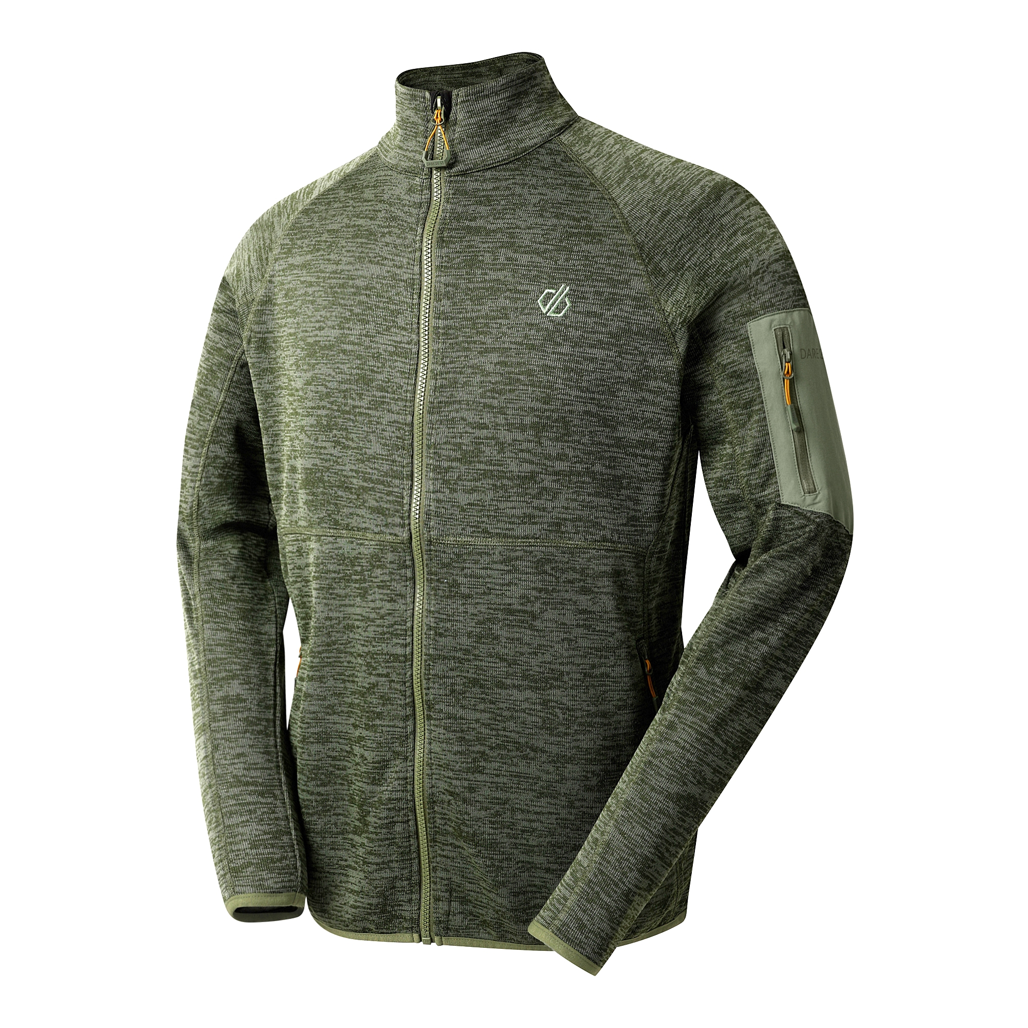 Men's Torrek Mountain Zip Through Fleece | Olivine Green