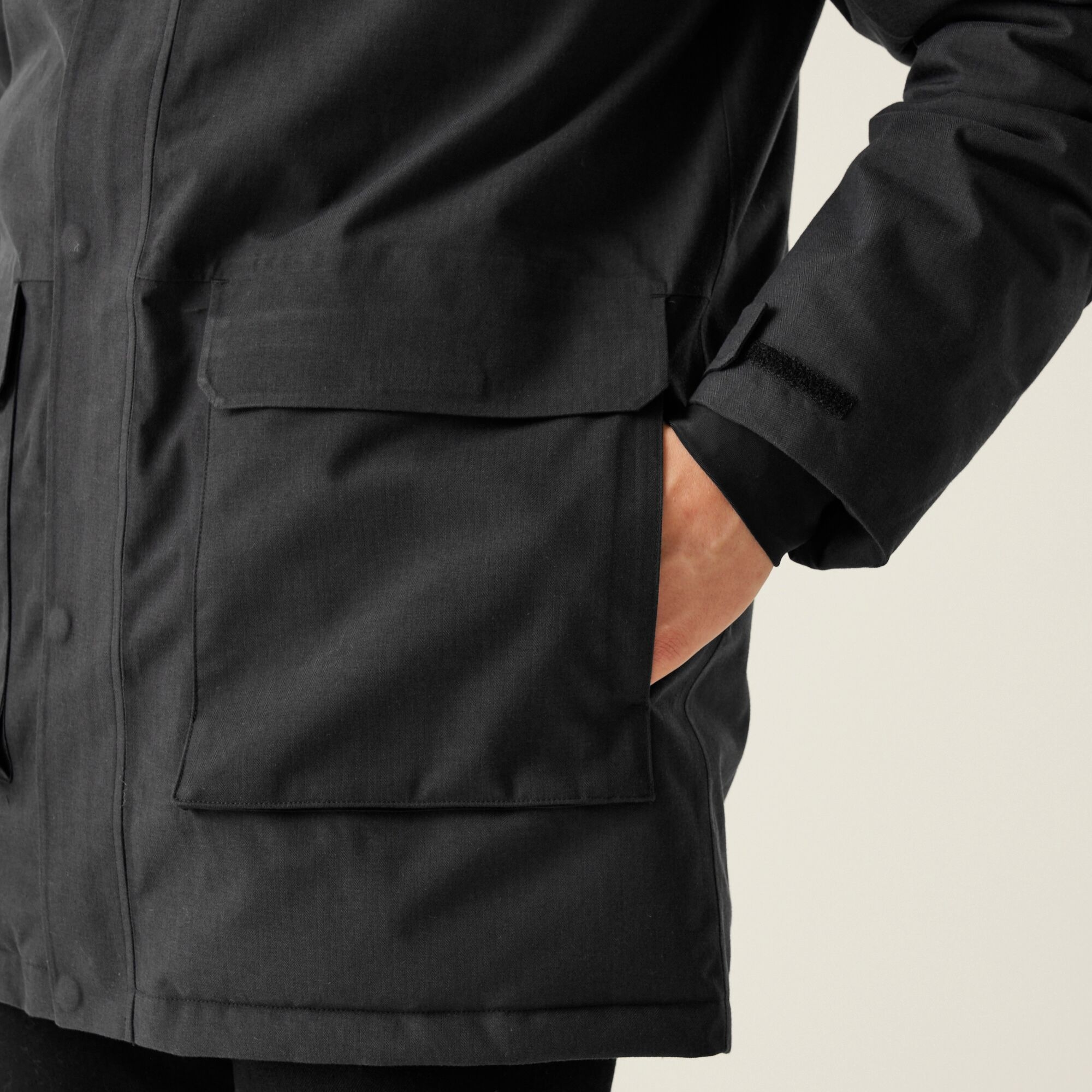 Men's Ezdale Waterproof Insulated Jacket | Black Marl Black