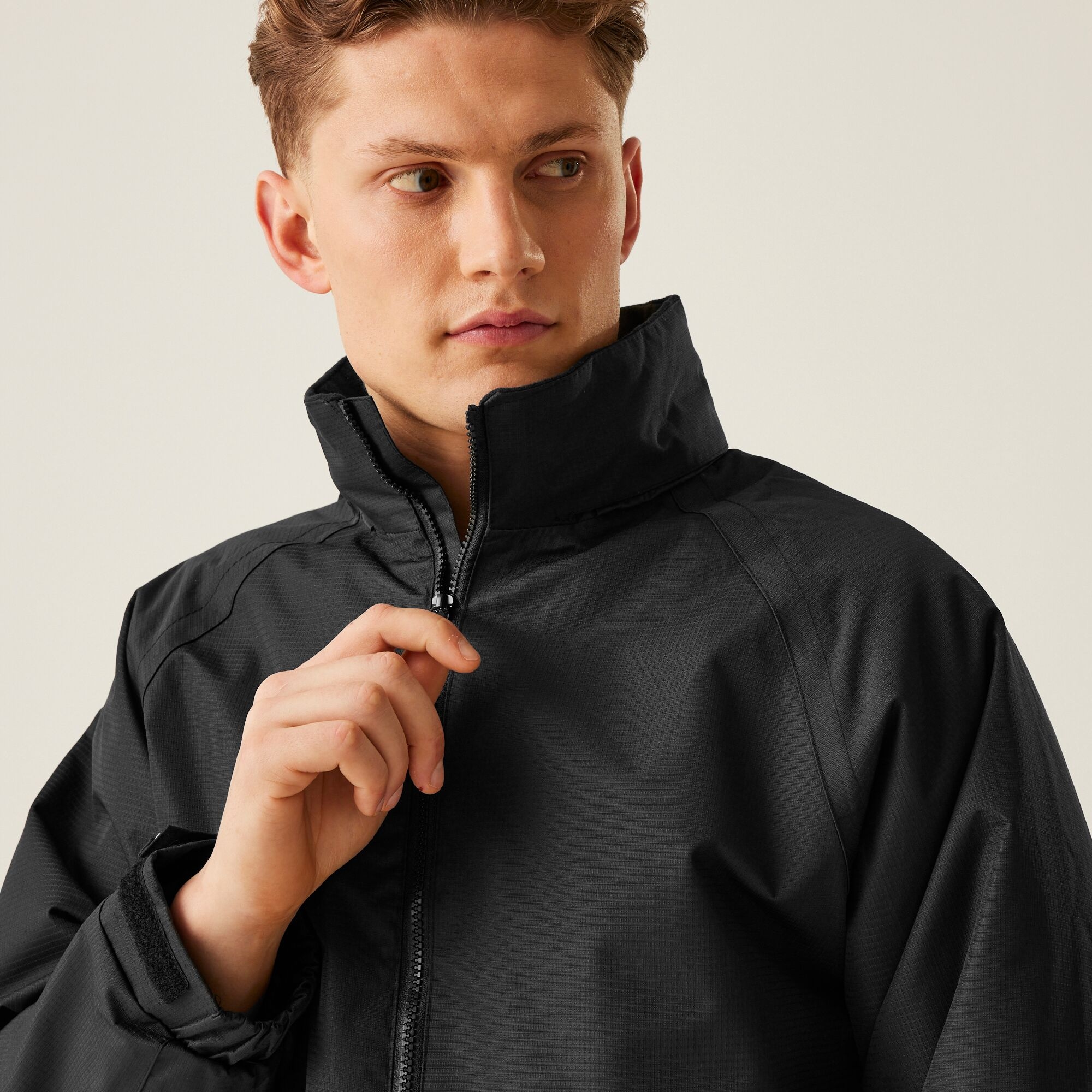 Men's Hudson Fleece Lined Waterproof Insulated Jacket | Black