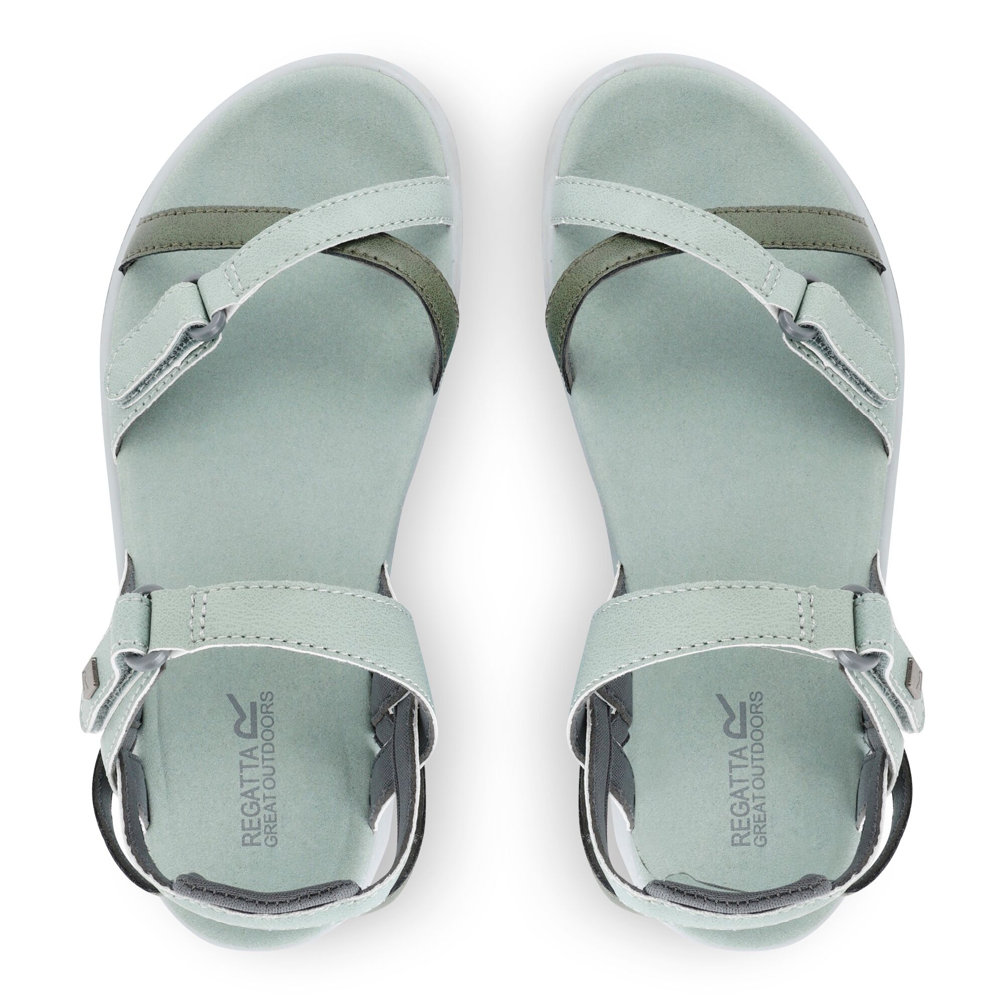 Women's Santa Cruz Strap Sandals | Glacier Green Four Leaf Clover?