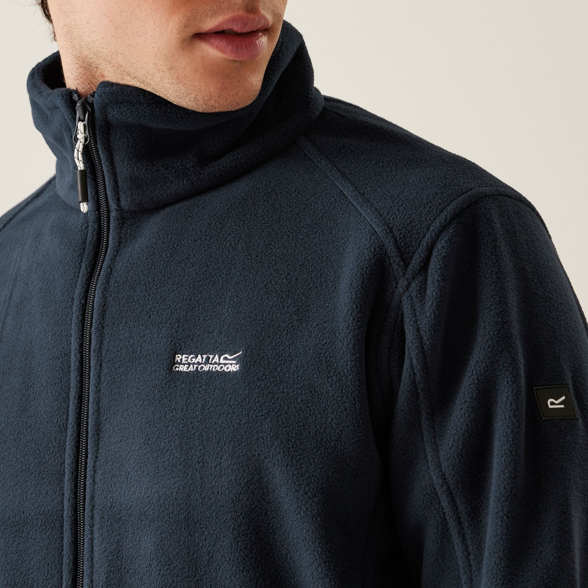 Men's Hedman II Heavyweight Full Zip Fleece | Navy