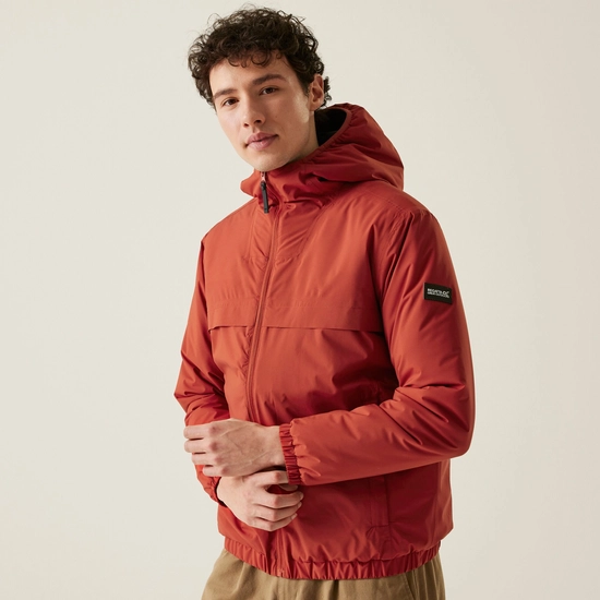 Men's Wiltom Waterproof Jacket | Red Ochre
