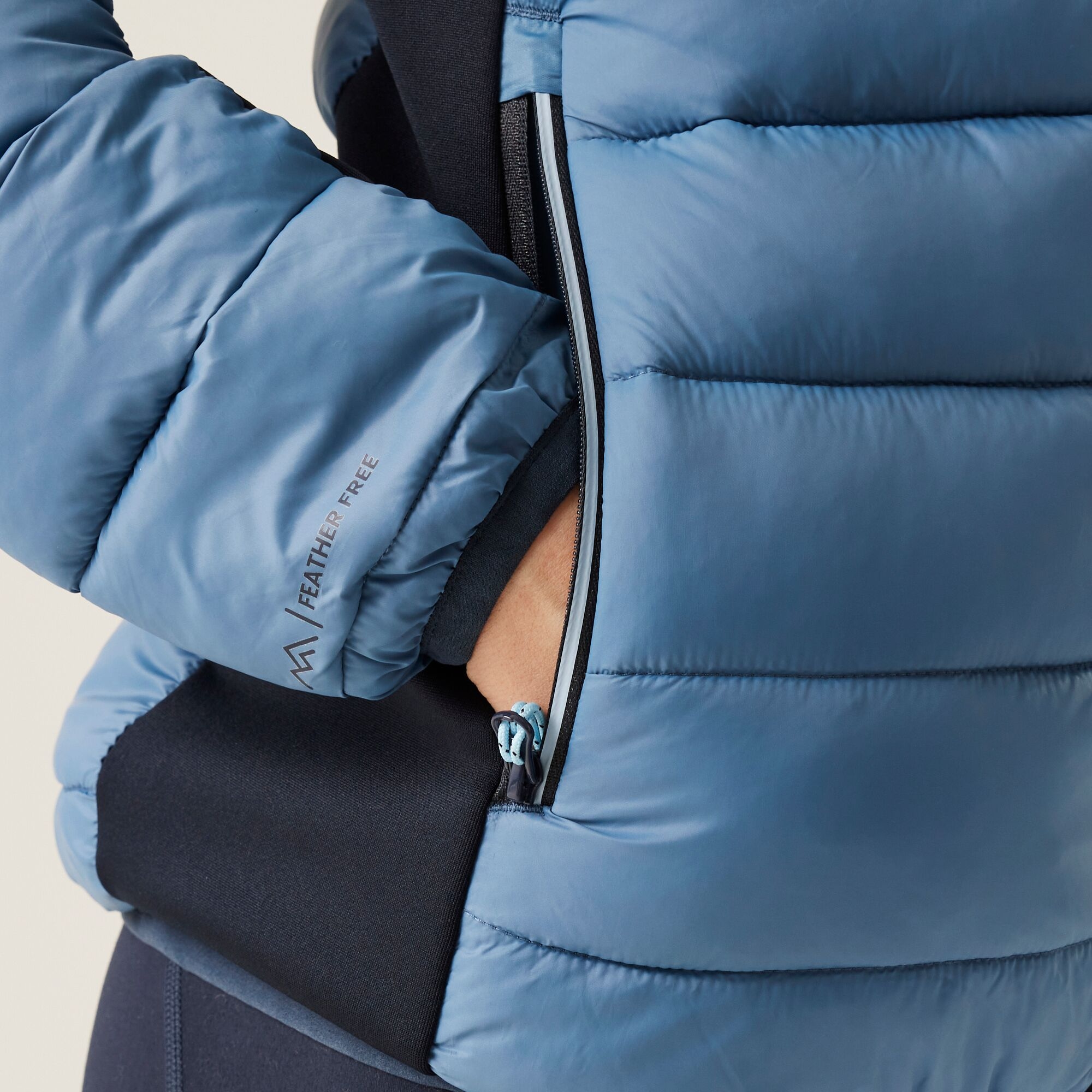 Women's Leedre Hooded Hybrid Jacket | Navy Coronet Blue