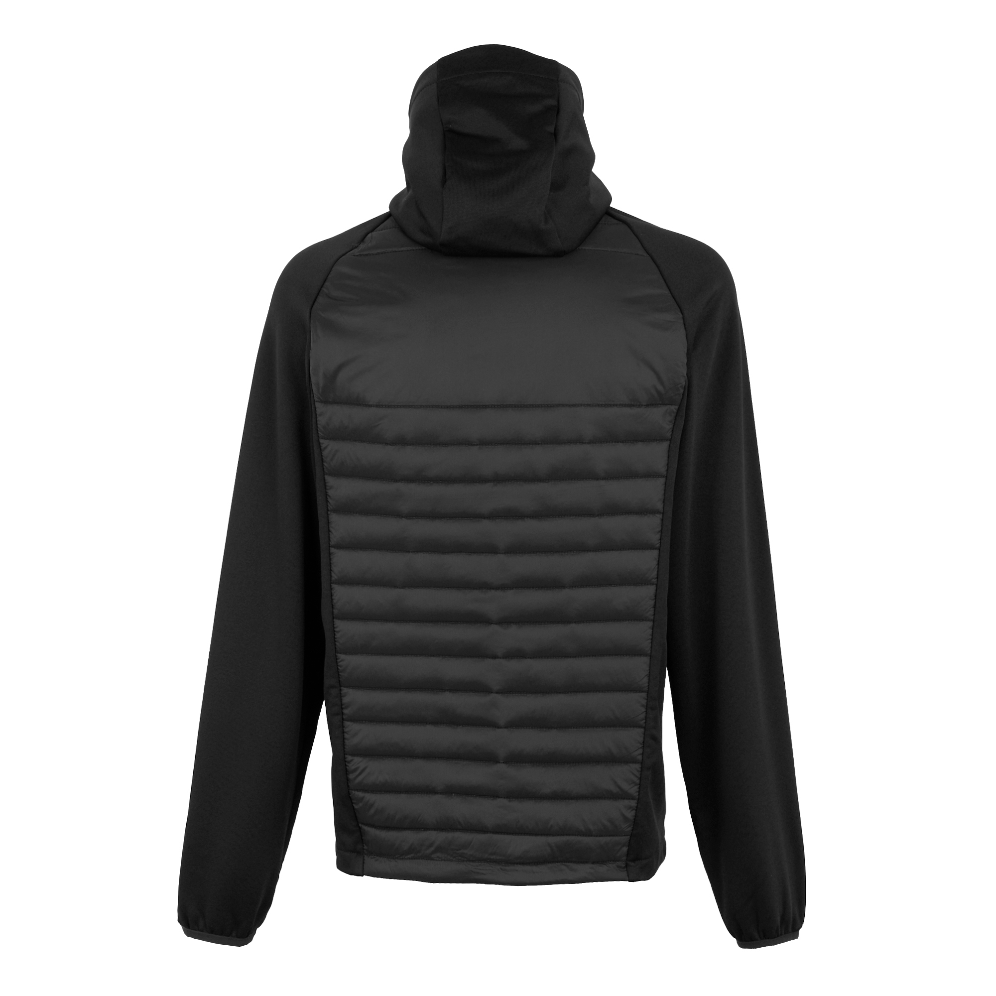 Men's Navigate Hybrid Jacket | Black Lime Green